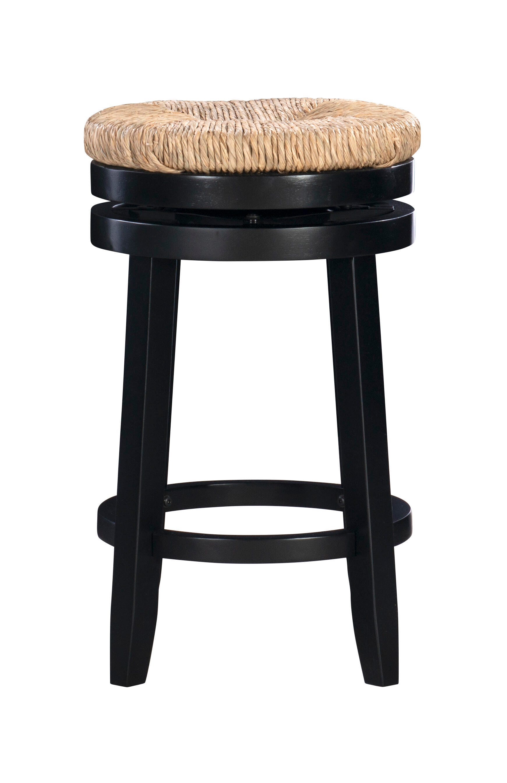 Linon Shae Counter Stool, Black, large