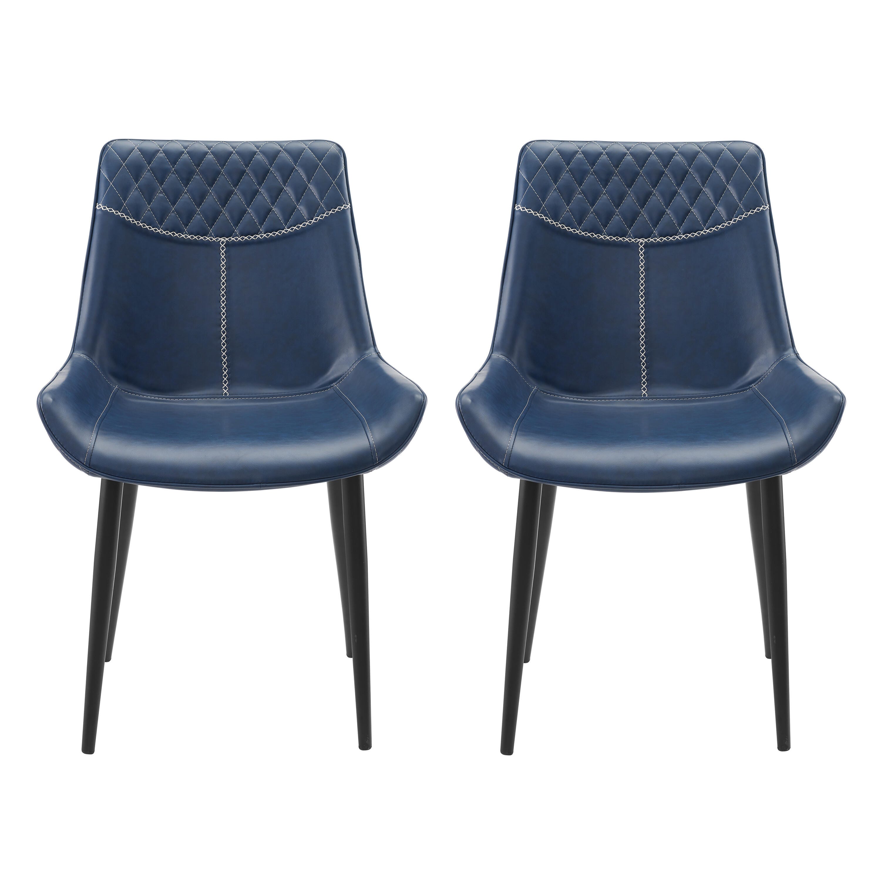 Linon Griffin Blue Dining Chairs, set of 2, , large
