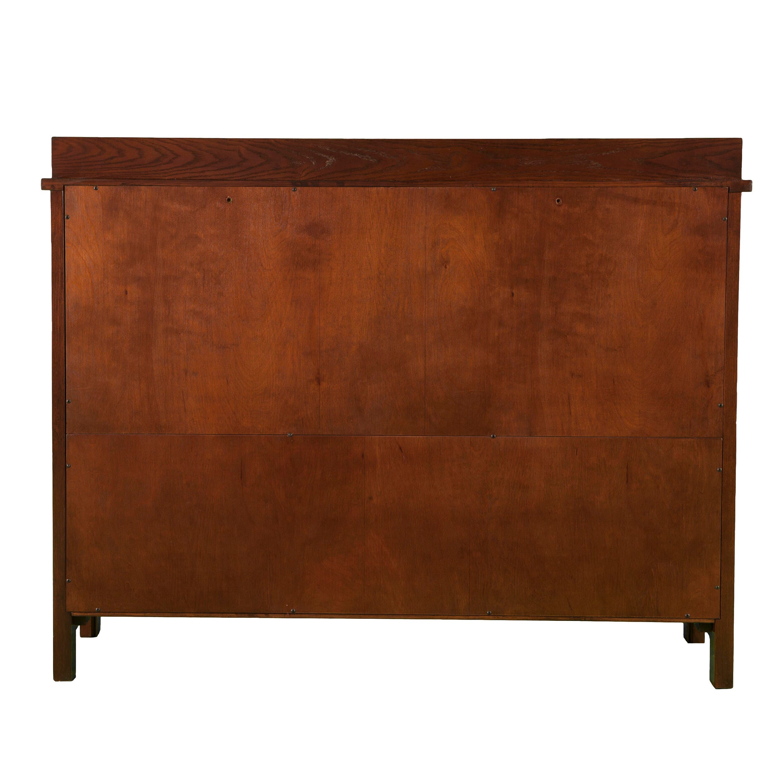 Paston Paston Mission Faux Slate Sideboard and Display Curio, , large