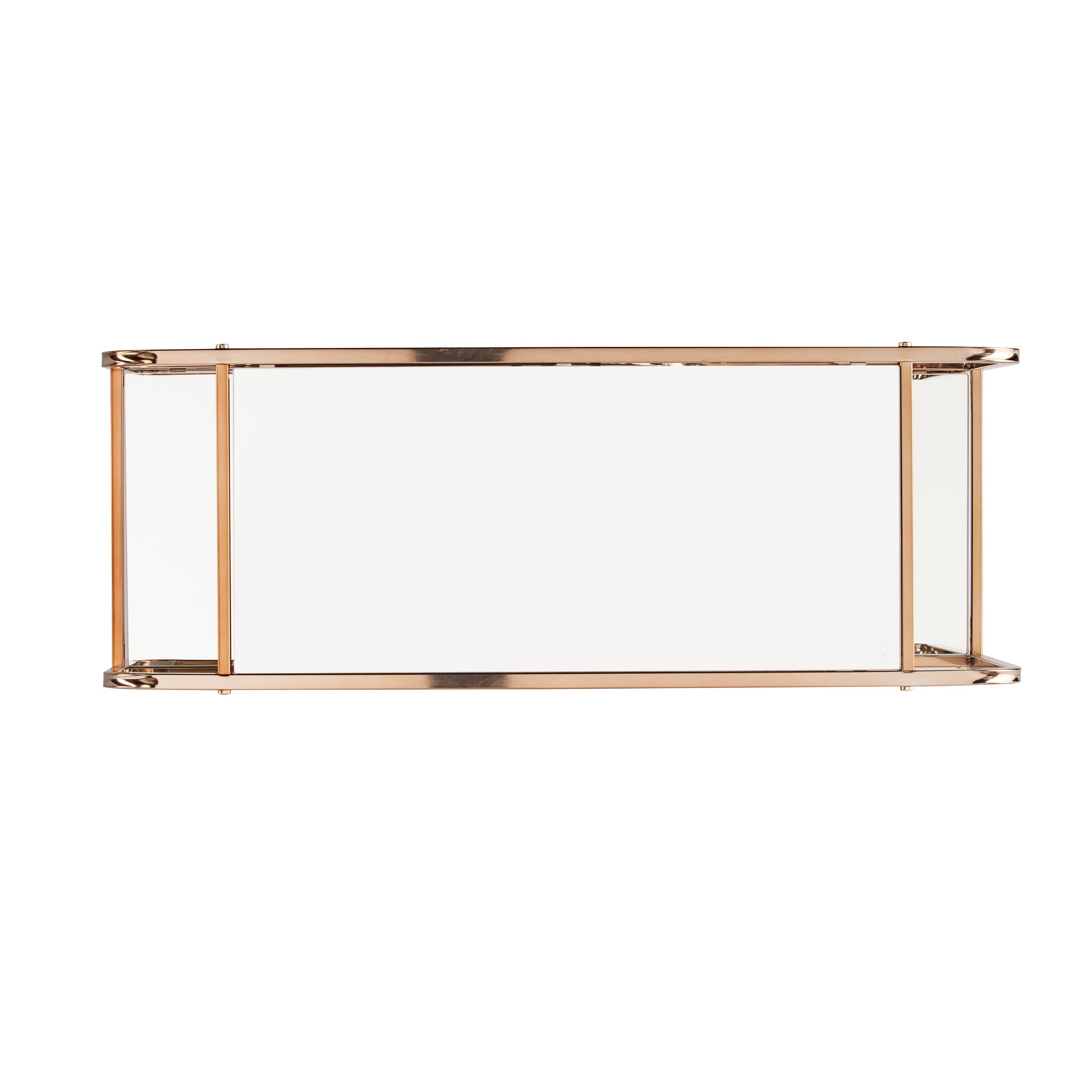 Layalla Layalla Art Deco Mirrored Bar Cart, , large