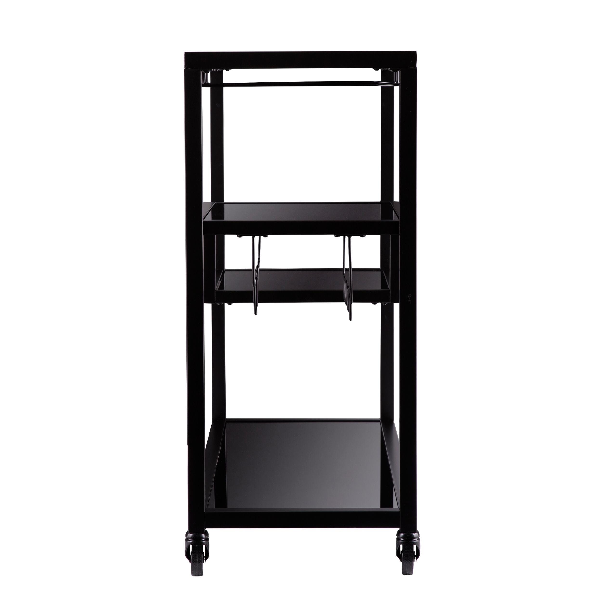 Holly & Martin Bar Cart, Black, large