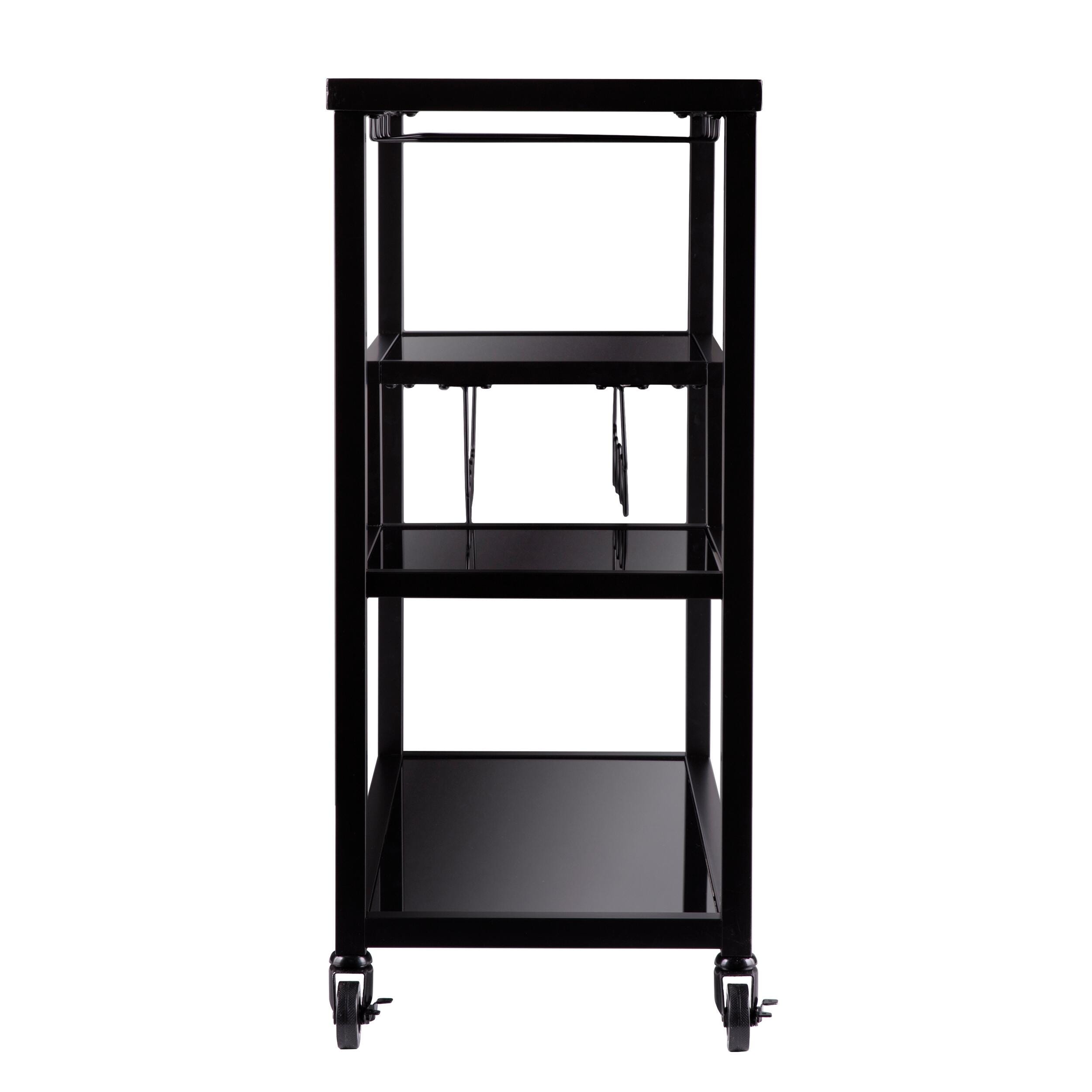 Holly & Martin Bar Cart, Black, large
