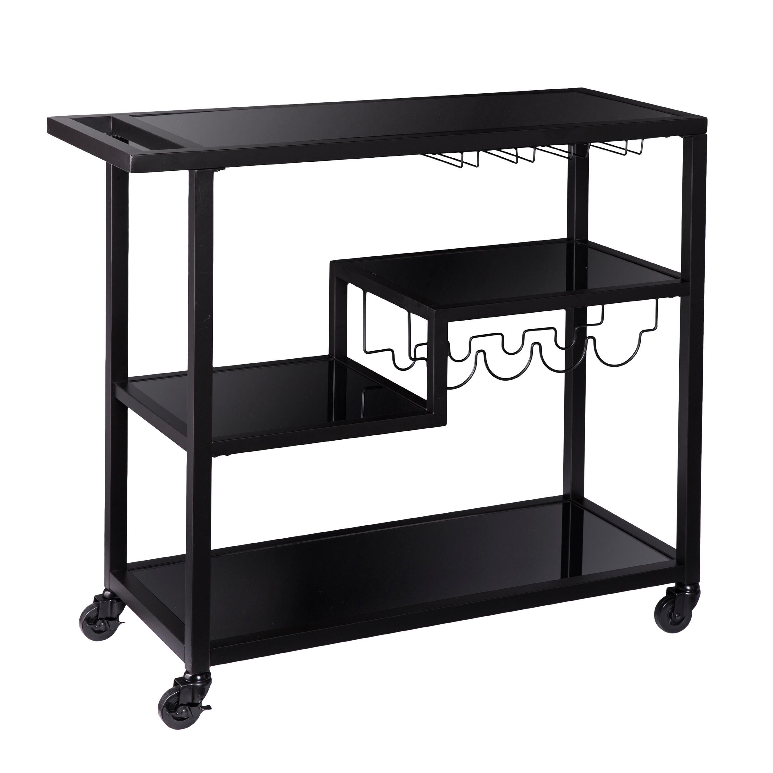 Holly & Martin Bar Cart, Black, large
