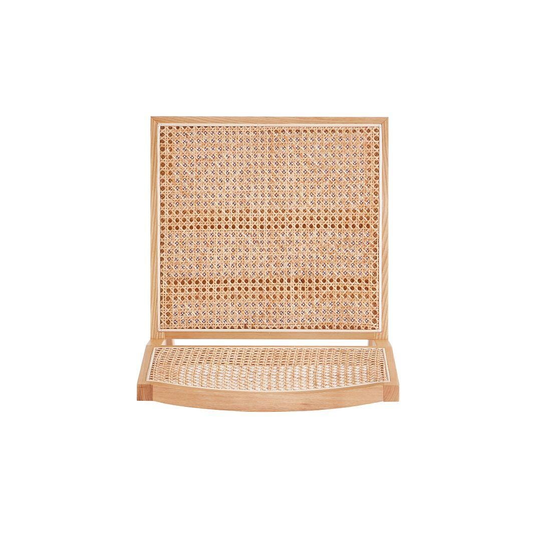 Manhattan Comfort Hamlet Dining Chair (Set of 4), Natural, large