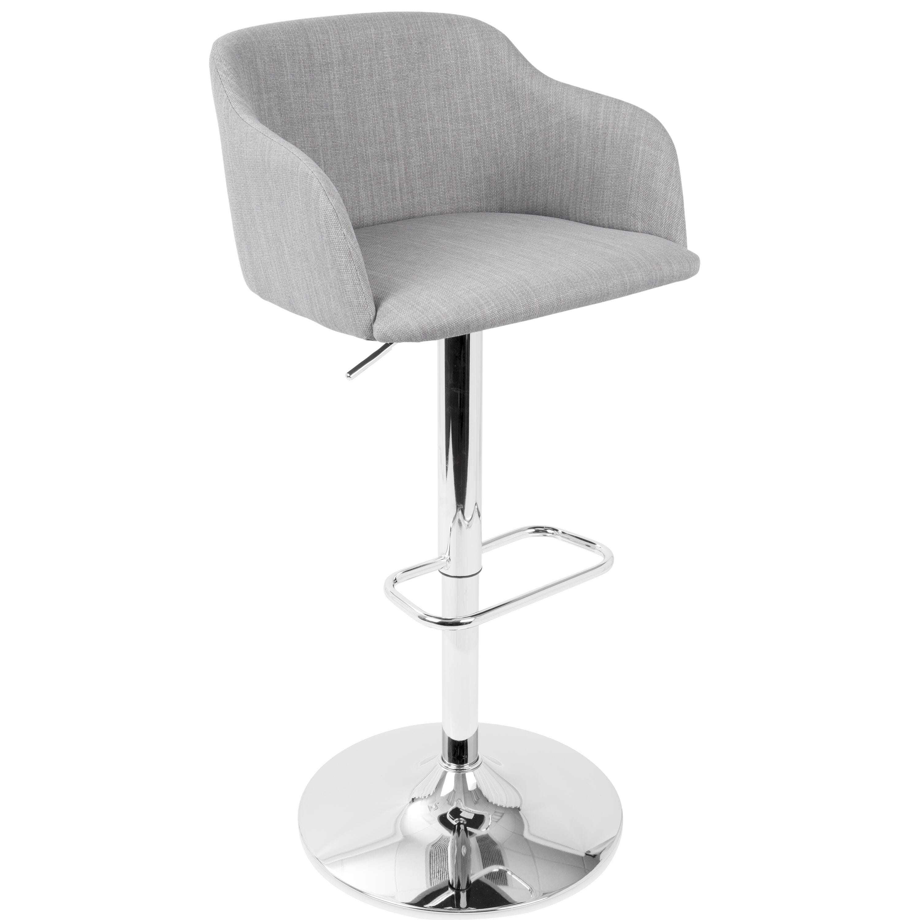 Daniella Adjustable Height Bar Stool, , large