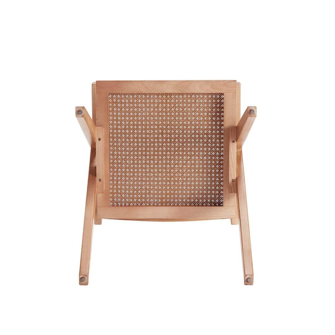 Manhattan Comfort Hamlet Dining Armchair (Set of 2), Natural, large