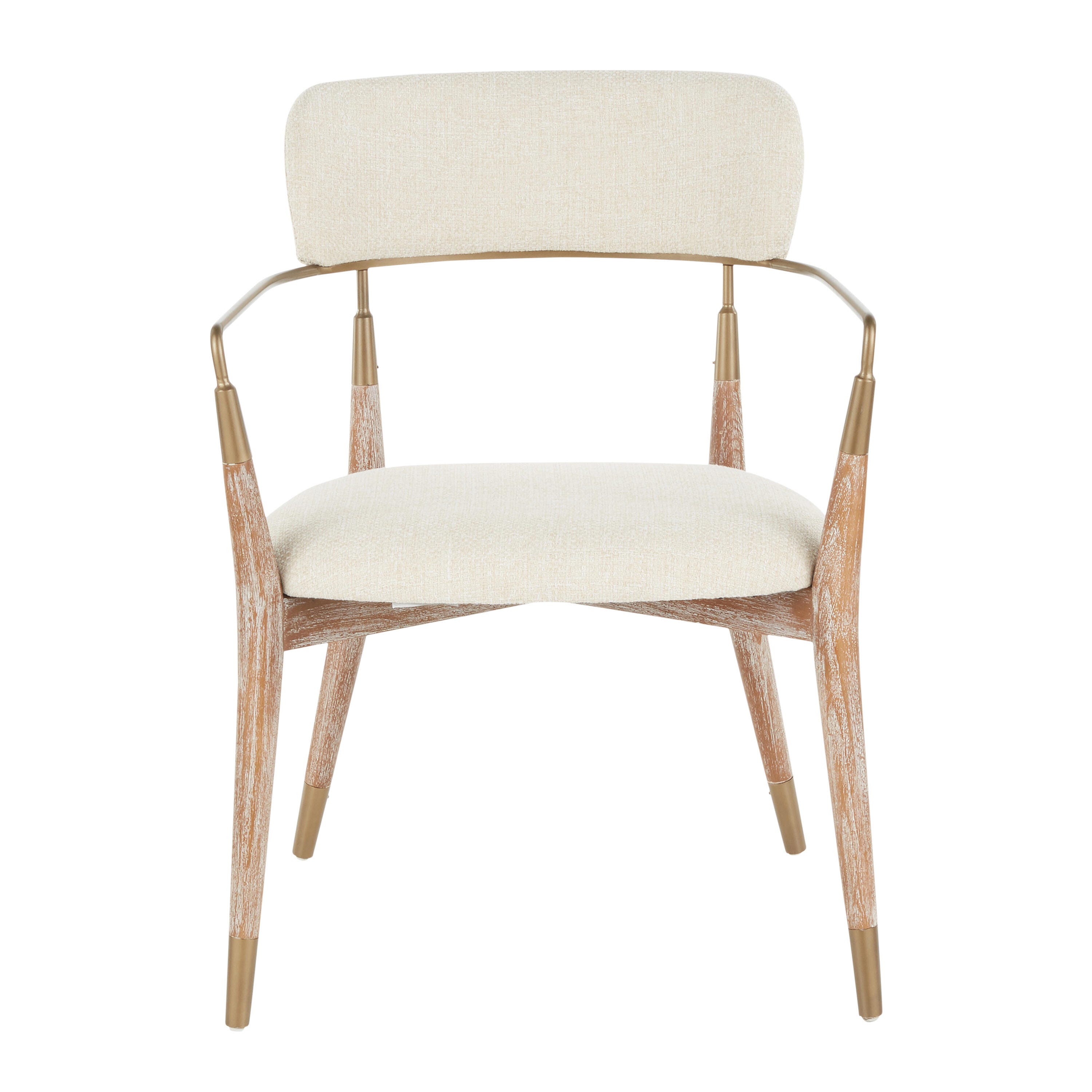 Savannah Dining Chair (Set of 2), Copper/White/Cream, large