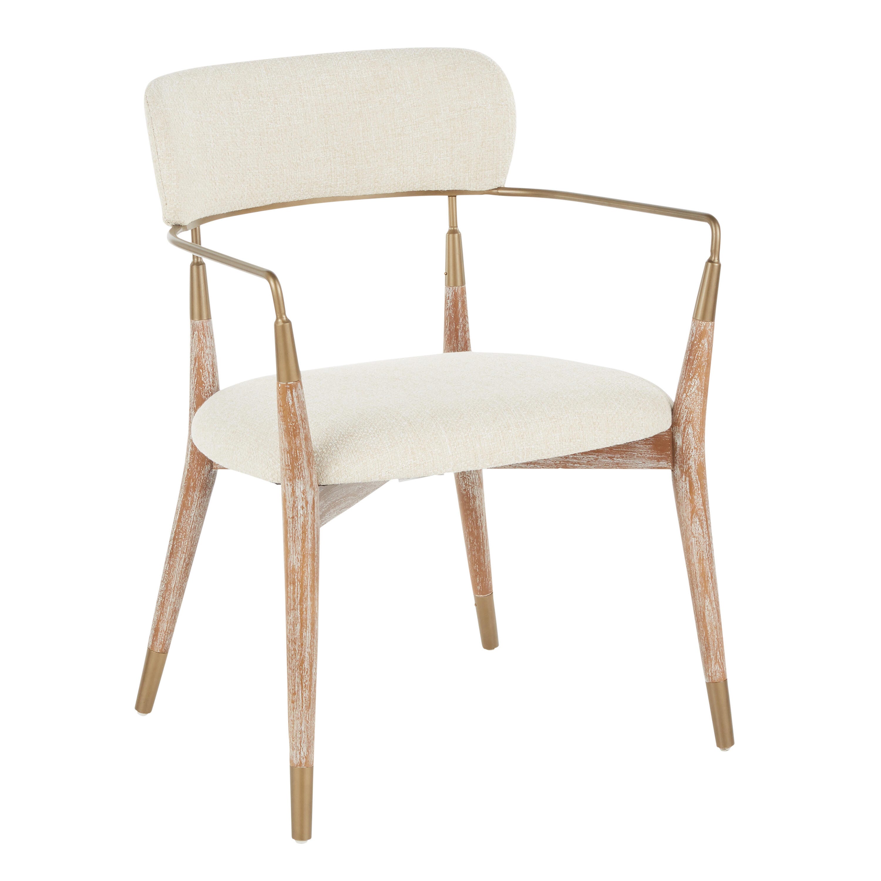 Savannah Dining Chair (Set of 2), Copper/White/Cream, large