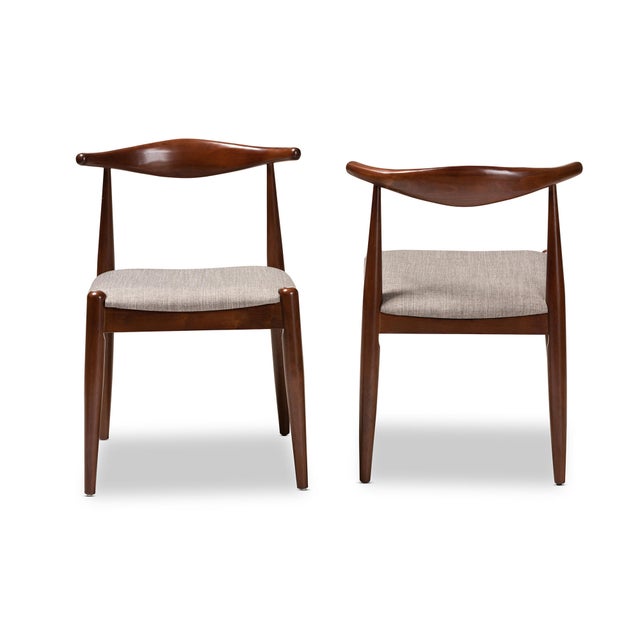 Baxton Studio Amato Dining Chairs (Set of 2)