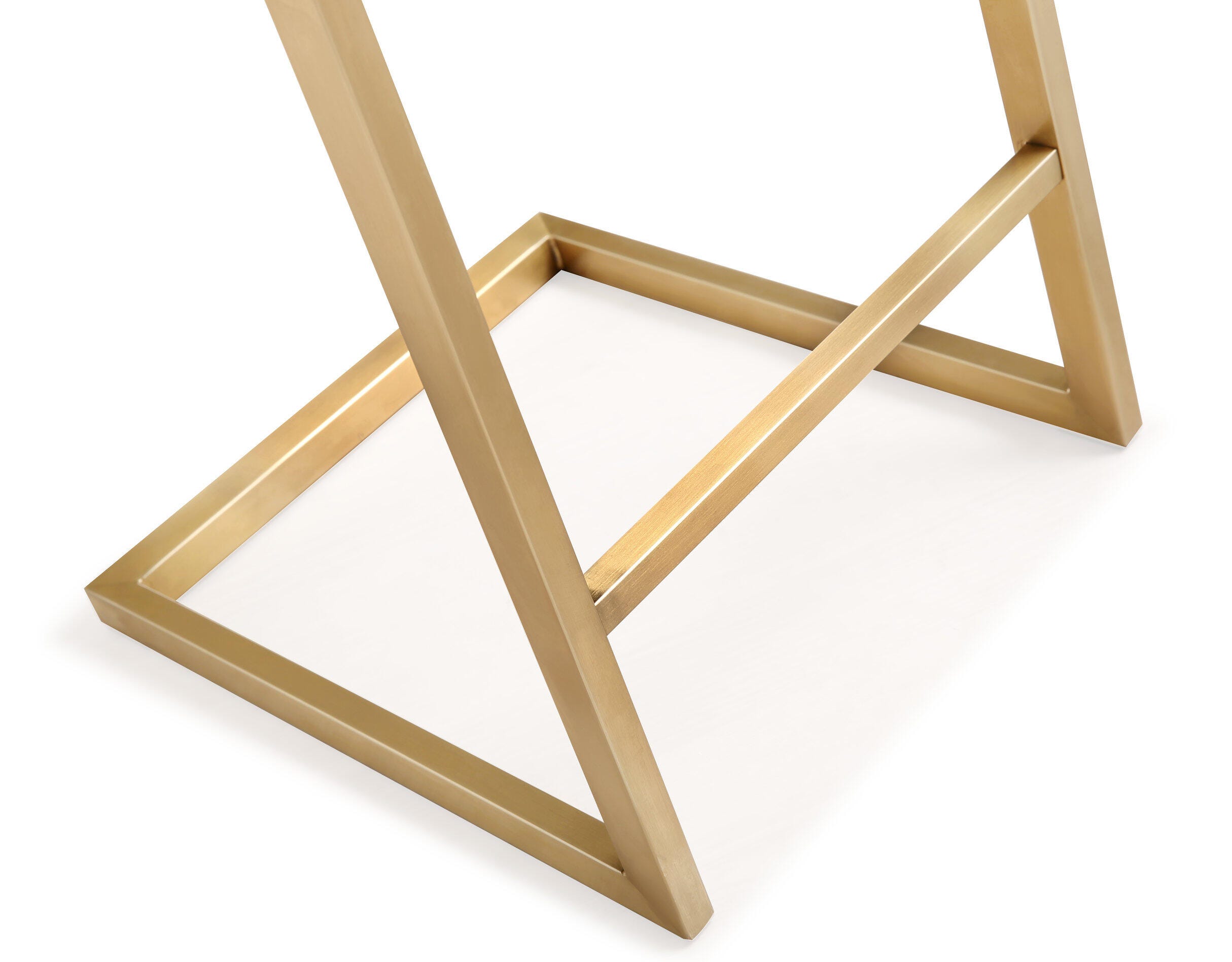 Parma Parma Black Gold Steel Counter Stool (Set of 2), Black/Gold, large