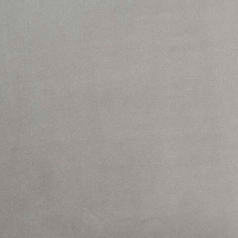 Beatrix Beatrix Pleated Light Gray Velvet Bar Stool, Gray/Silver, large