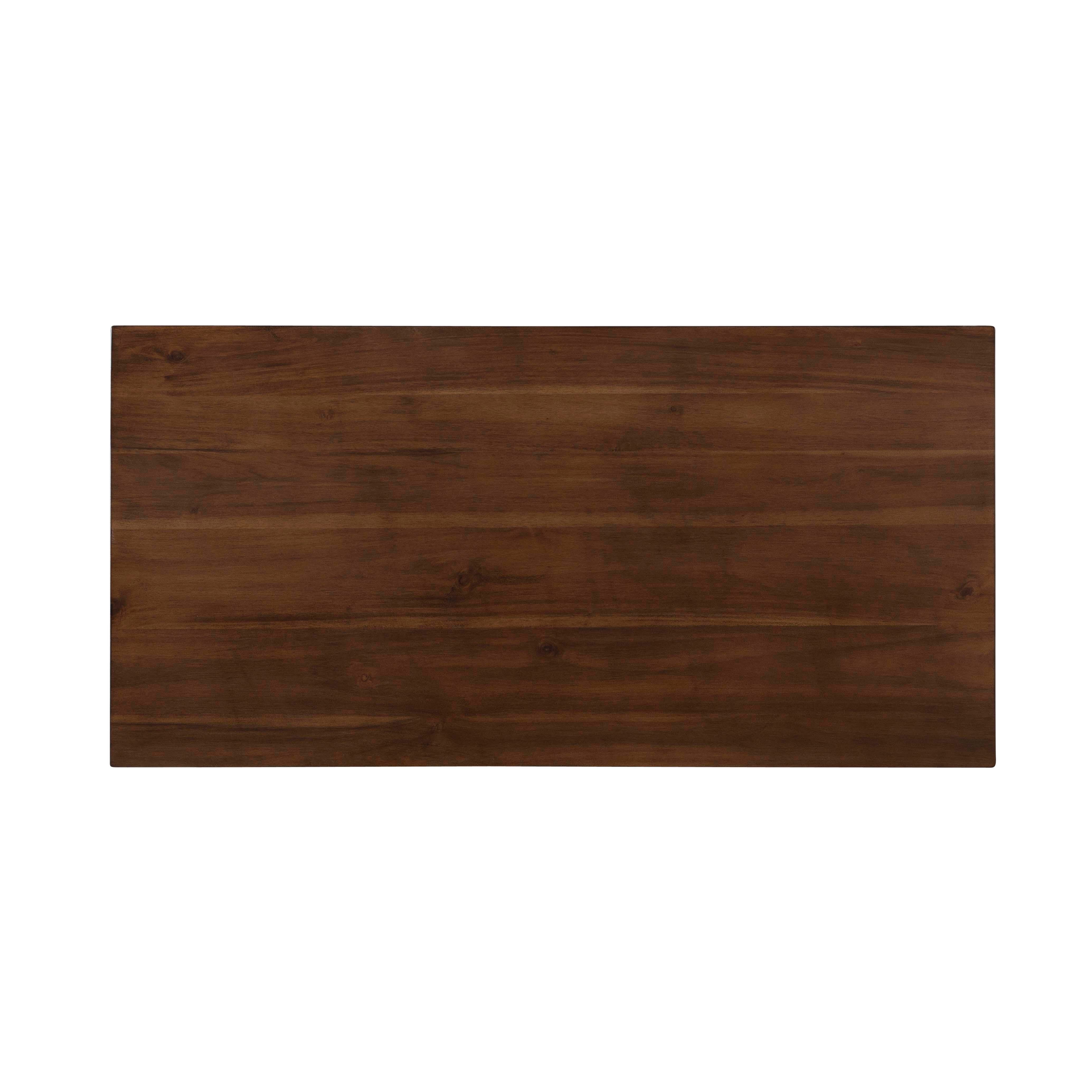 Linon Claridge Bar Height Pub Table, Rustic Brown, large