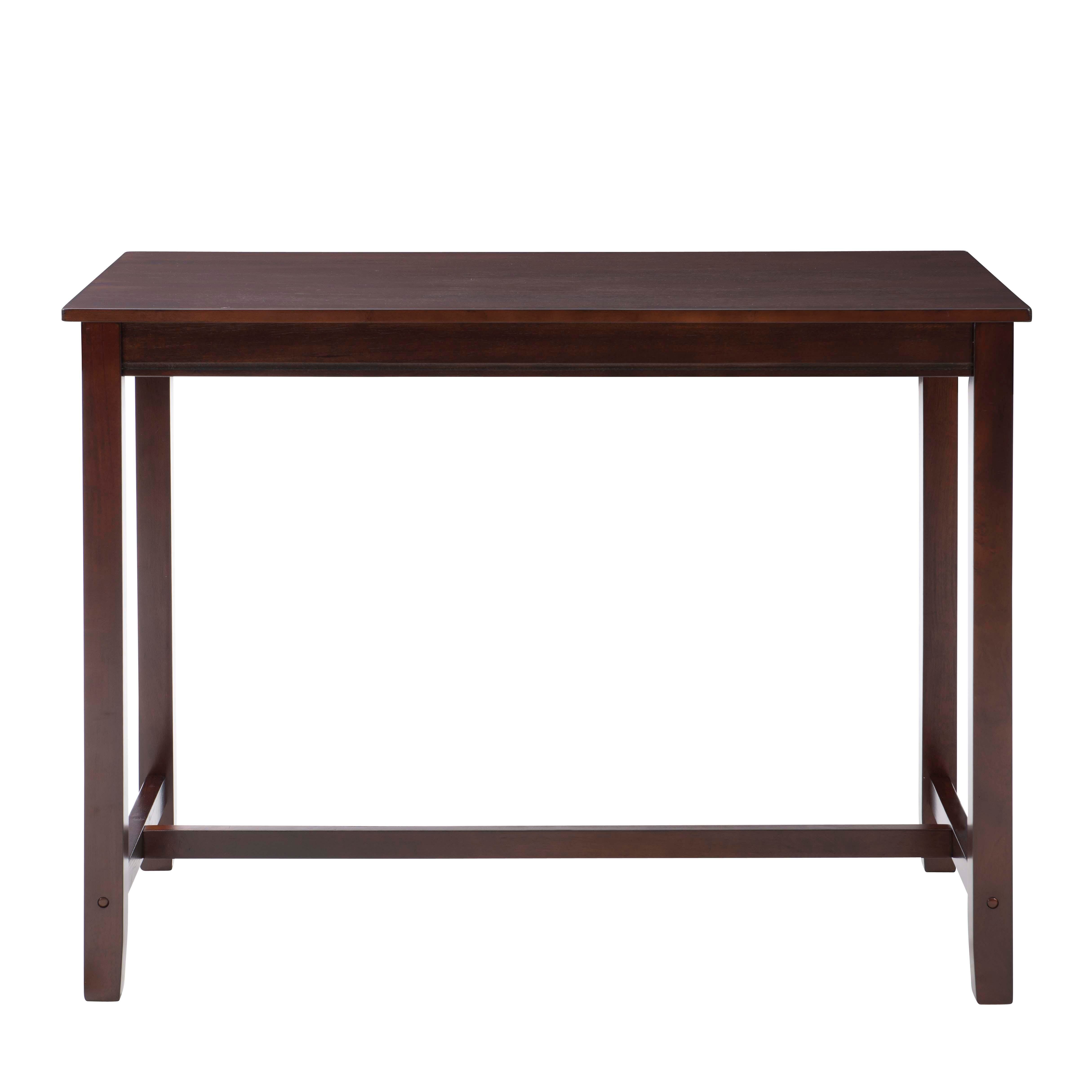 Linon Claridge Bar Height Pub Table, Espresso, large