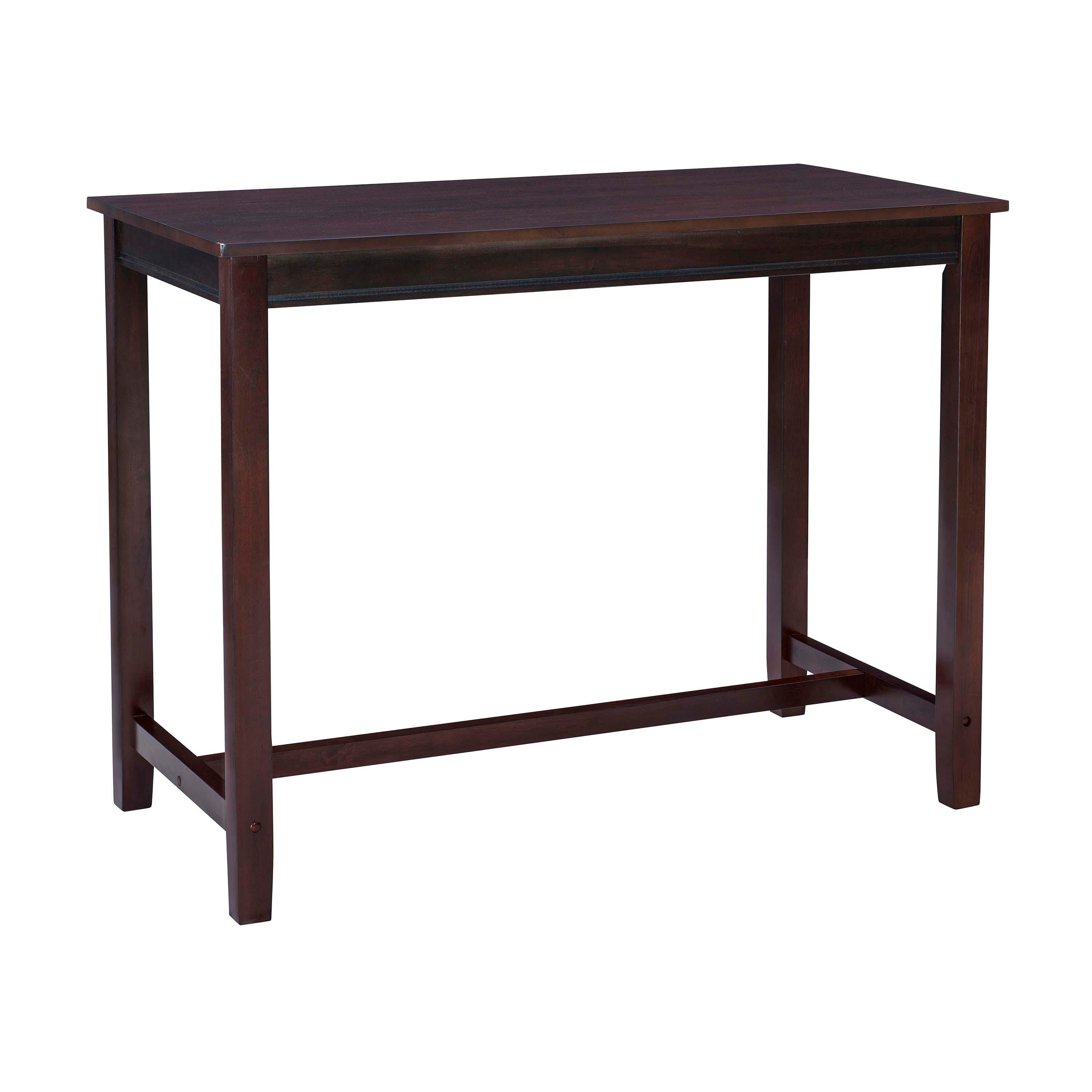 Linon Claridge Counter Height Pub Table, Espresso, large
