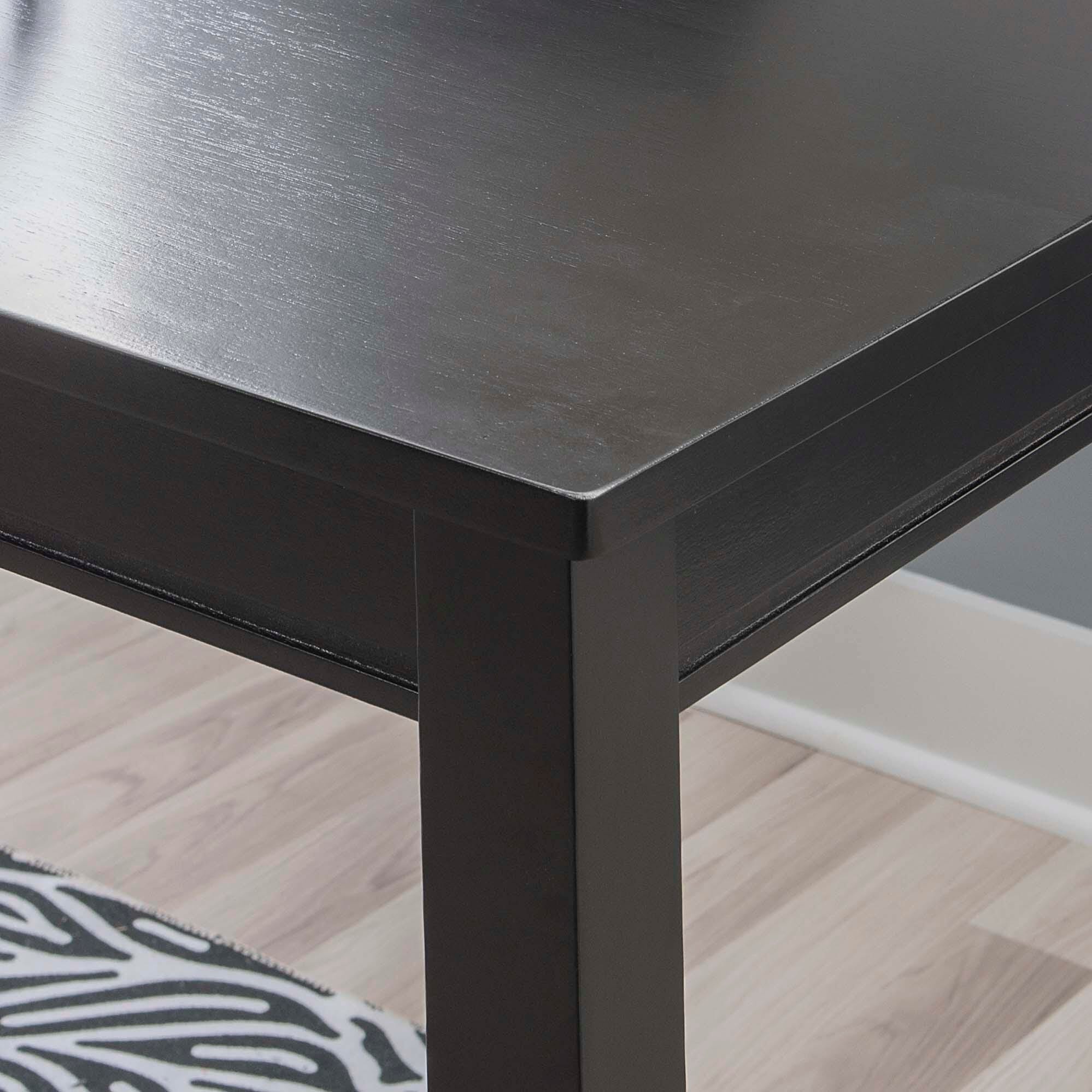 Linon Claridge Counter Height Pub Table, Black, large