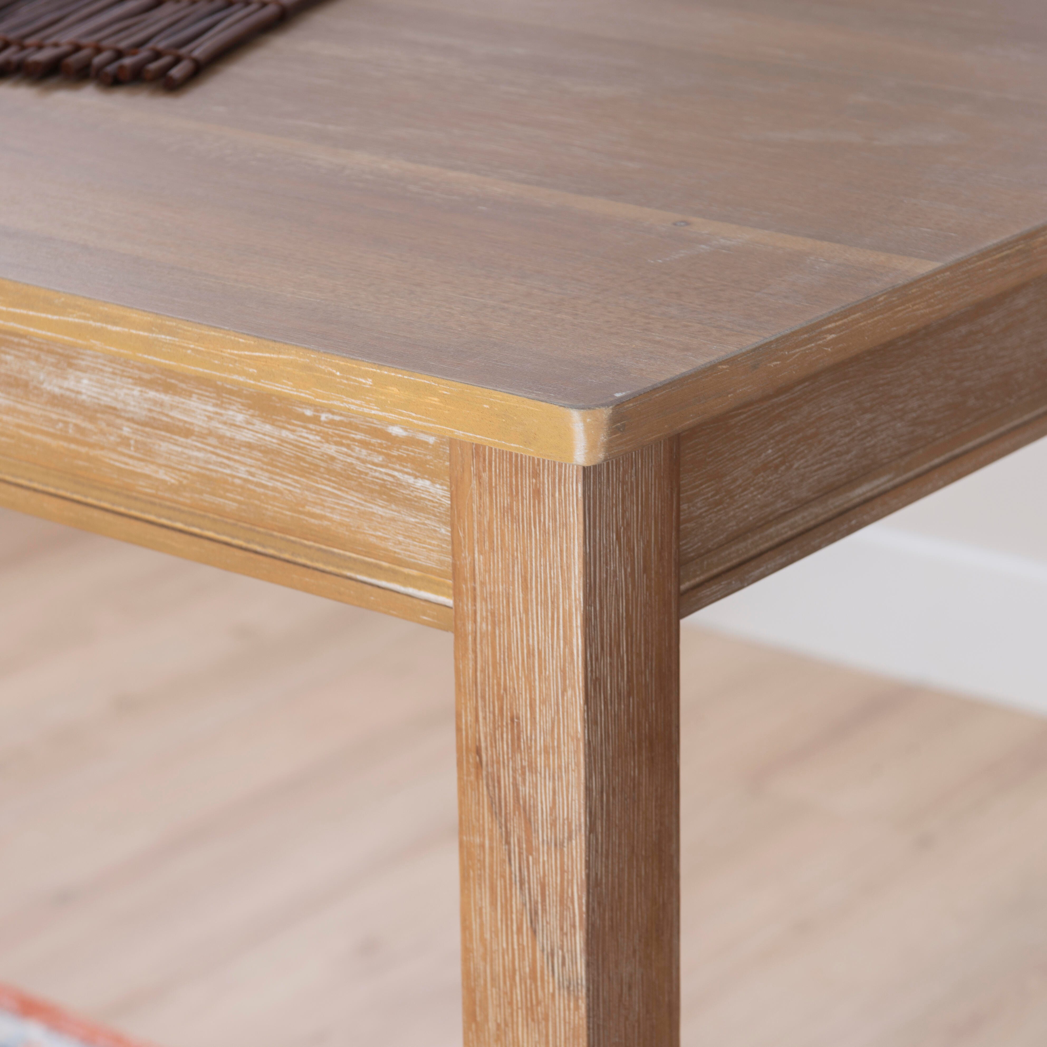 Linon Claridge Bar Height Pub Table, Natural, large