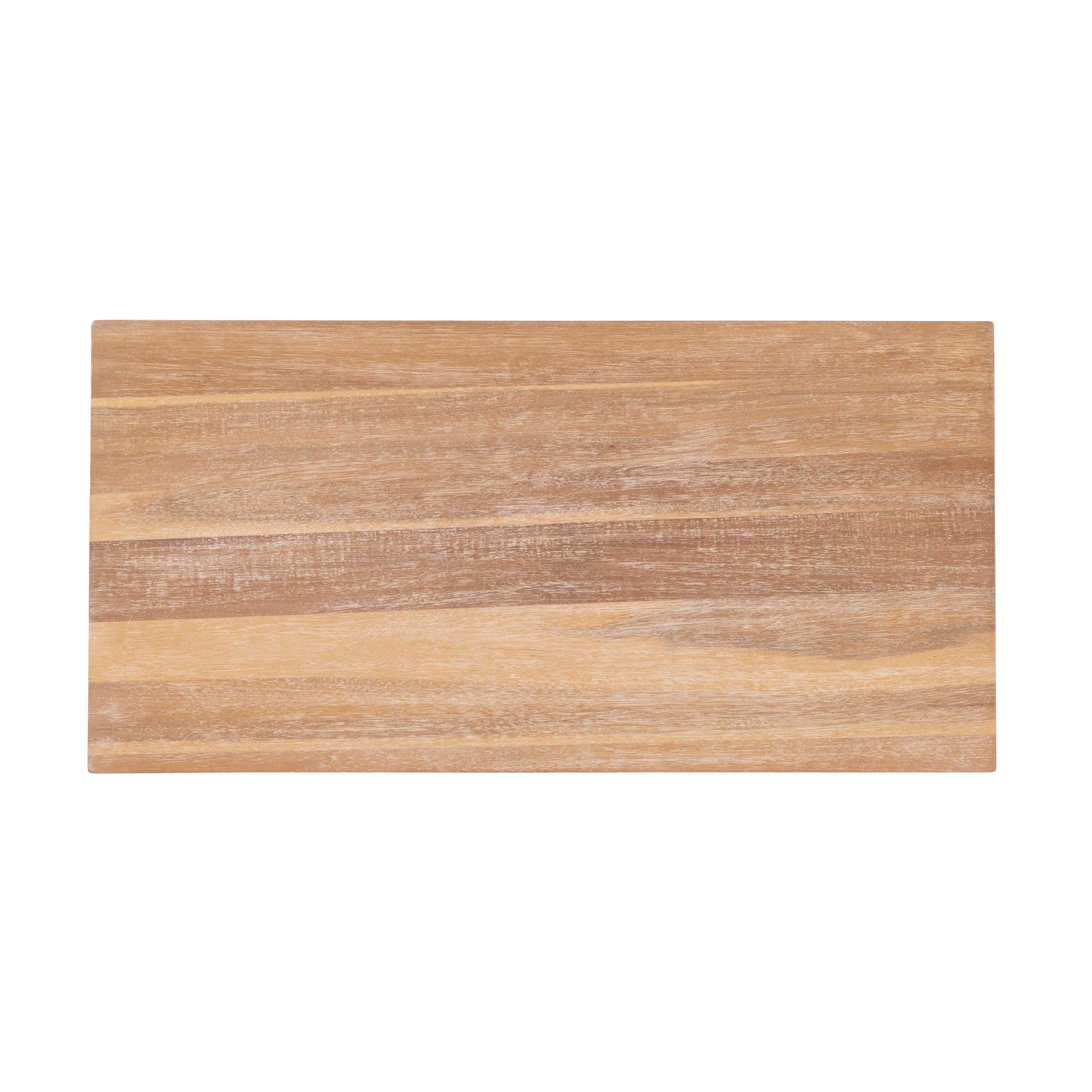 Linon Claridge Counter Height Pub Table, Natural, large