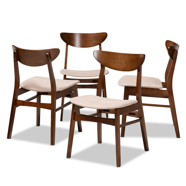 Baxton Studio Parlin Dining Chairs (Set of 4)