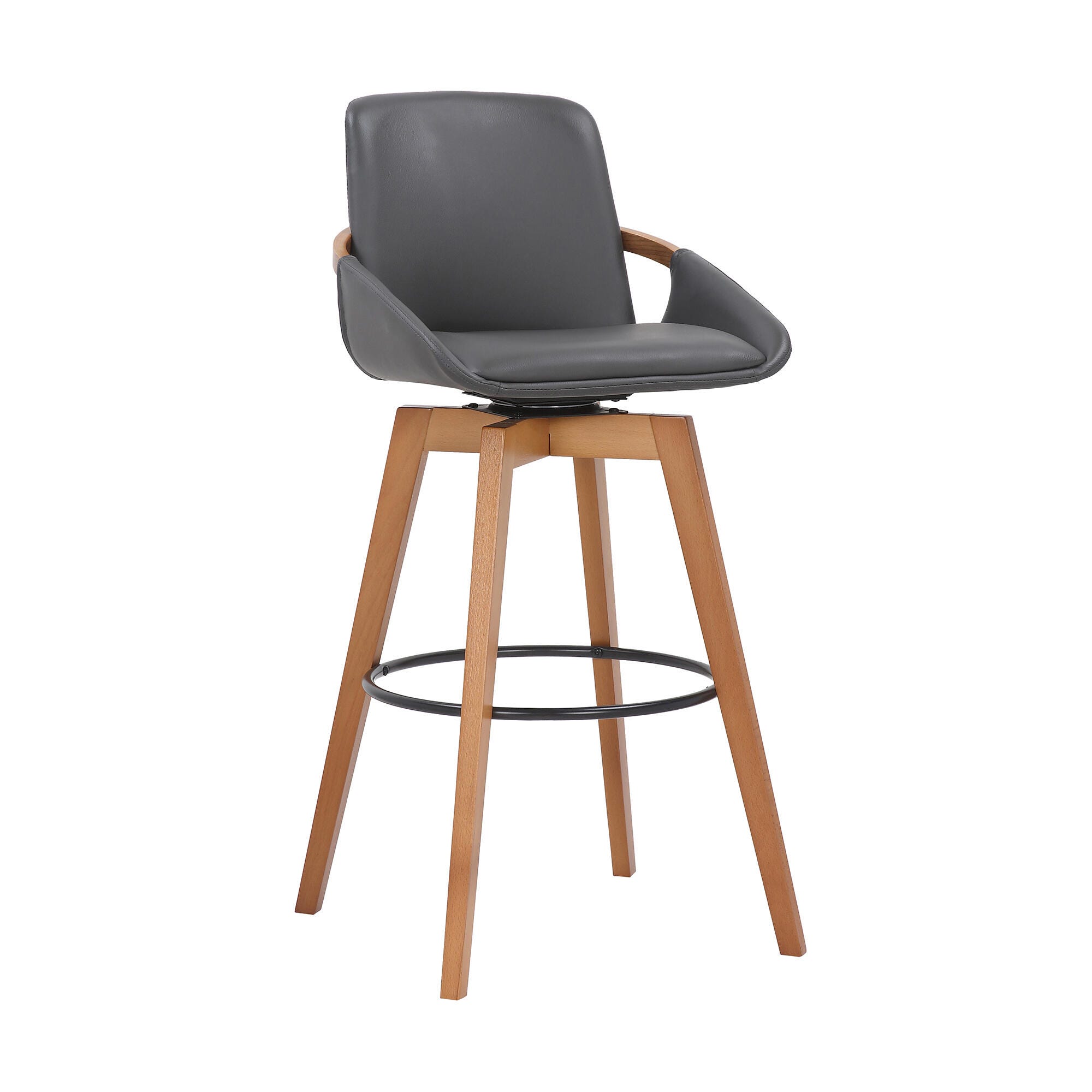 Baylor Baylor Barstool, Gray, large