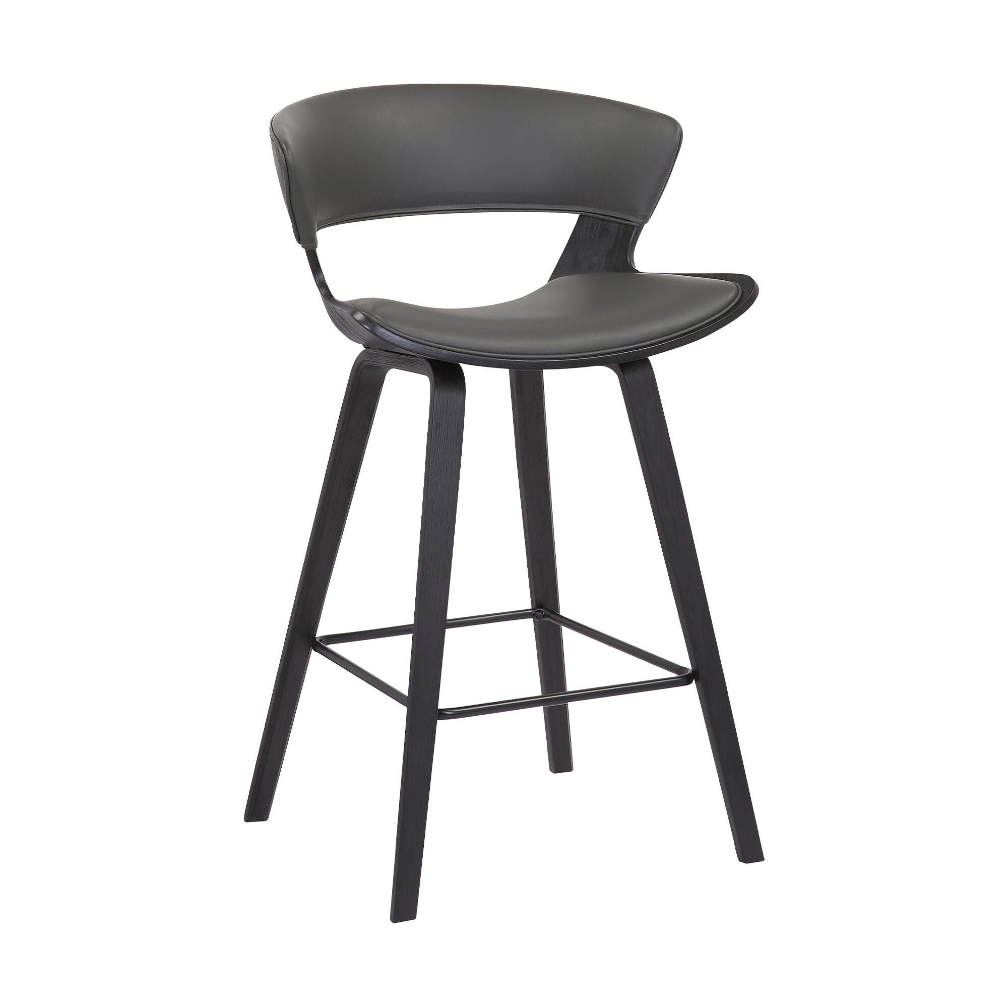 Jagger Jagger Barstool, Gray, large