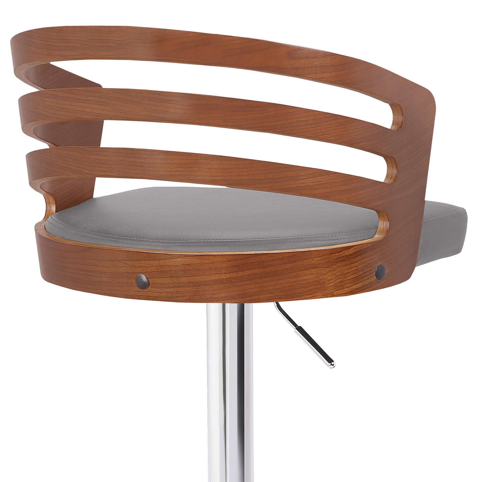 Adele Armen Living Adele Barstool, Brown, large