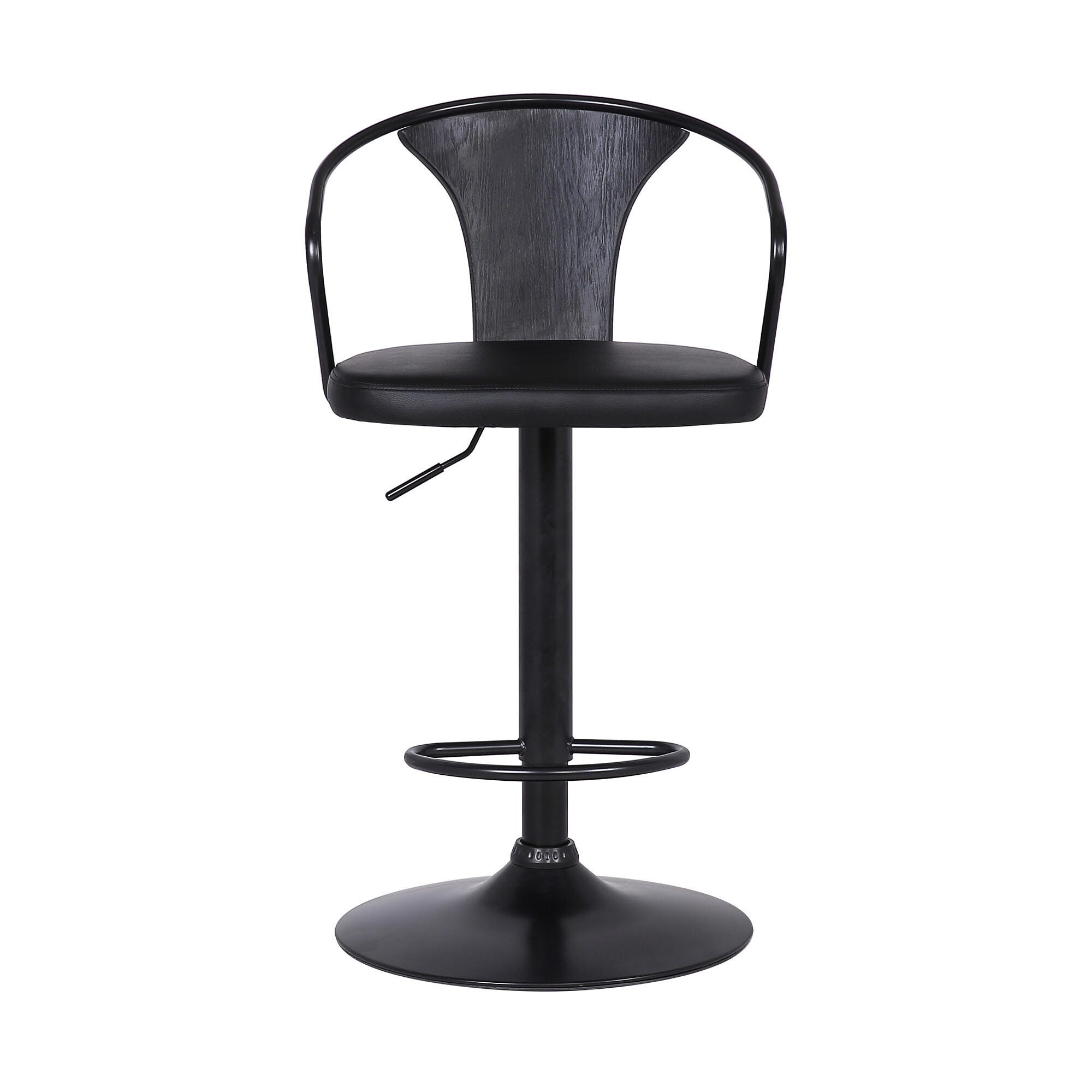 Eagle Eagle Barstool, Black, large