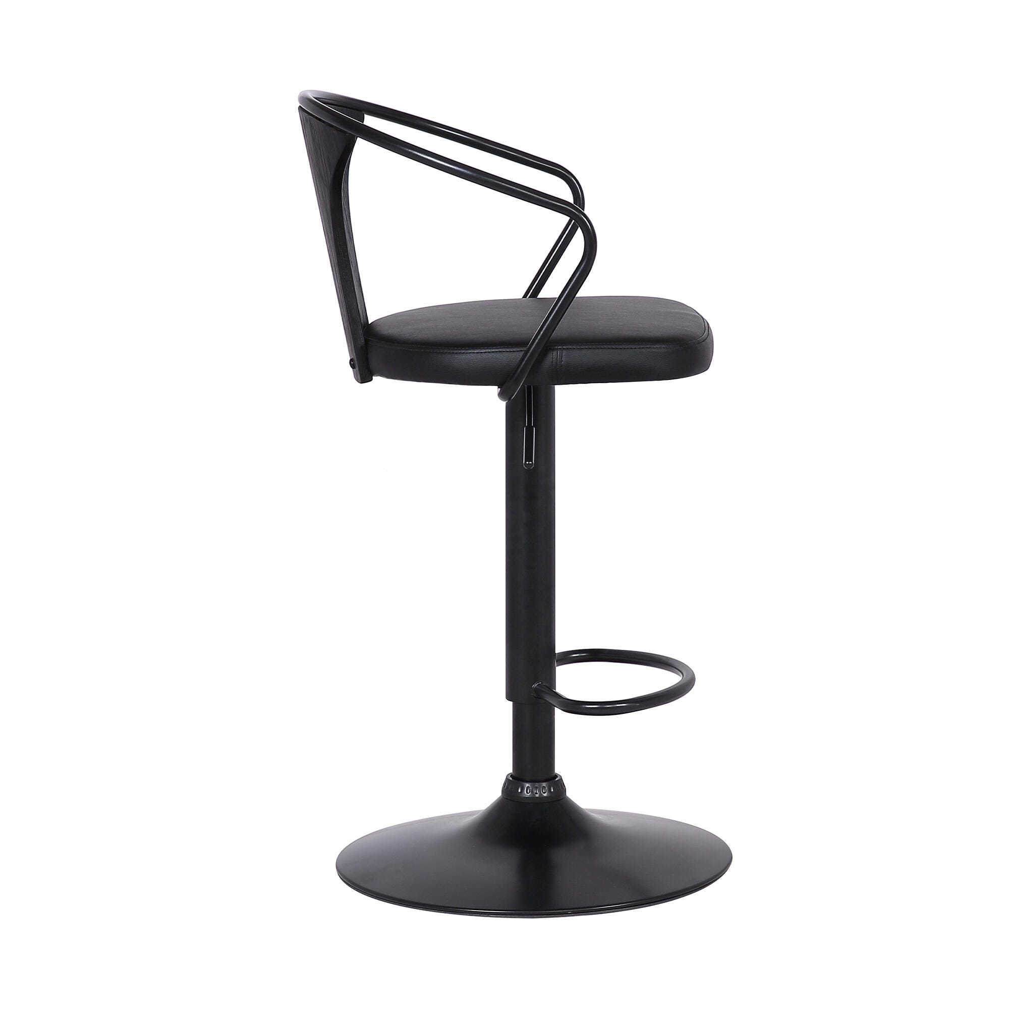 Eagle Eagle Barstool, Black, large