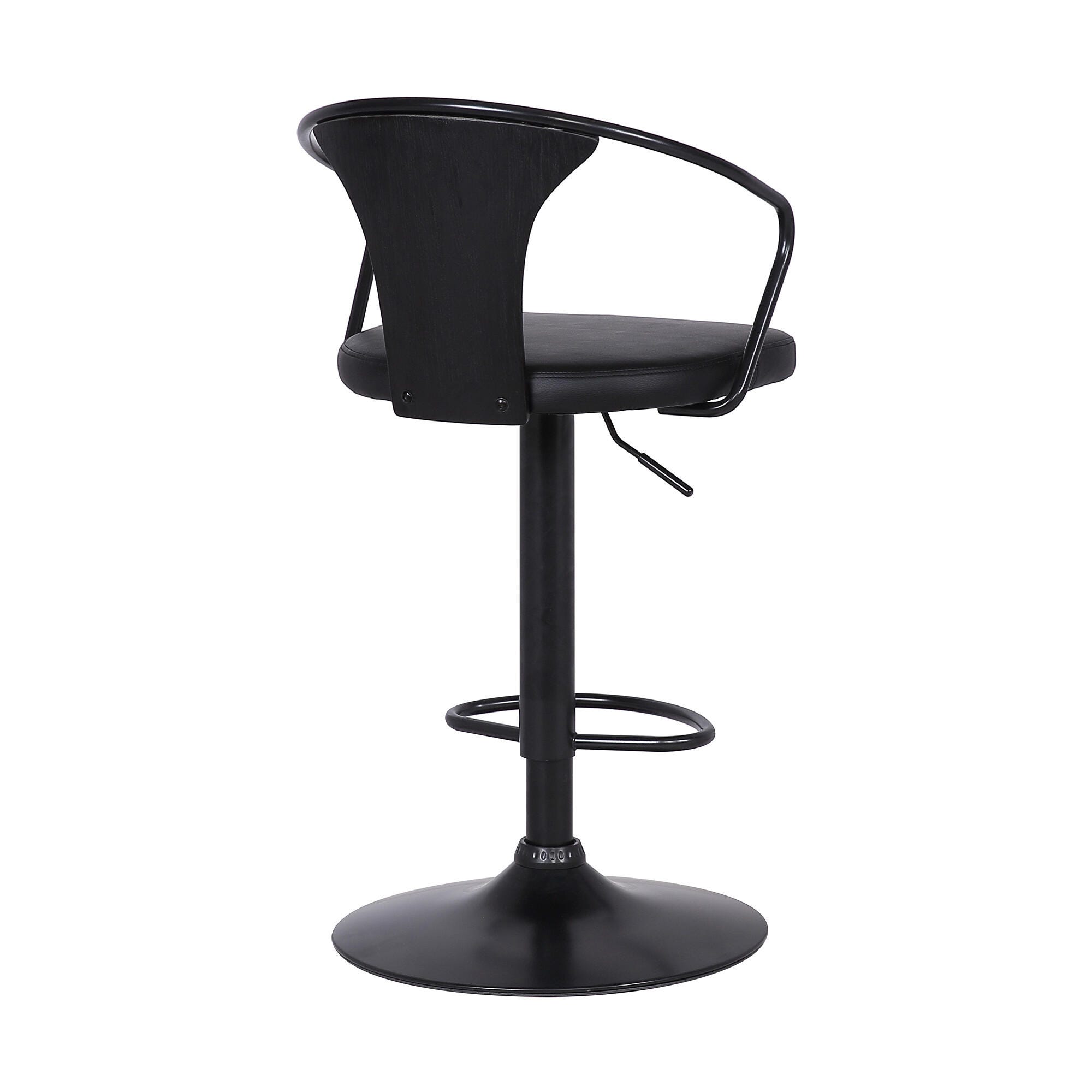 Eagle Eagle Barstool, Black, large