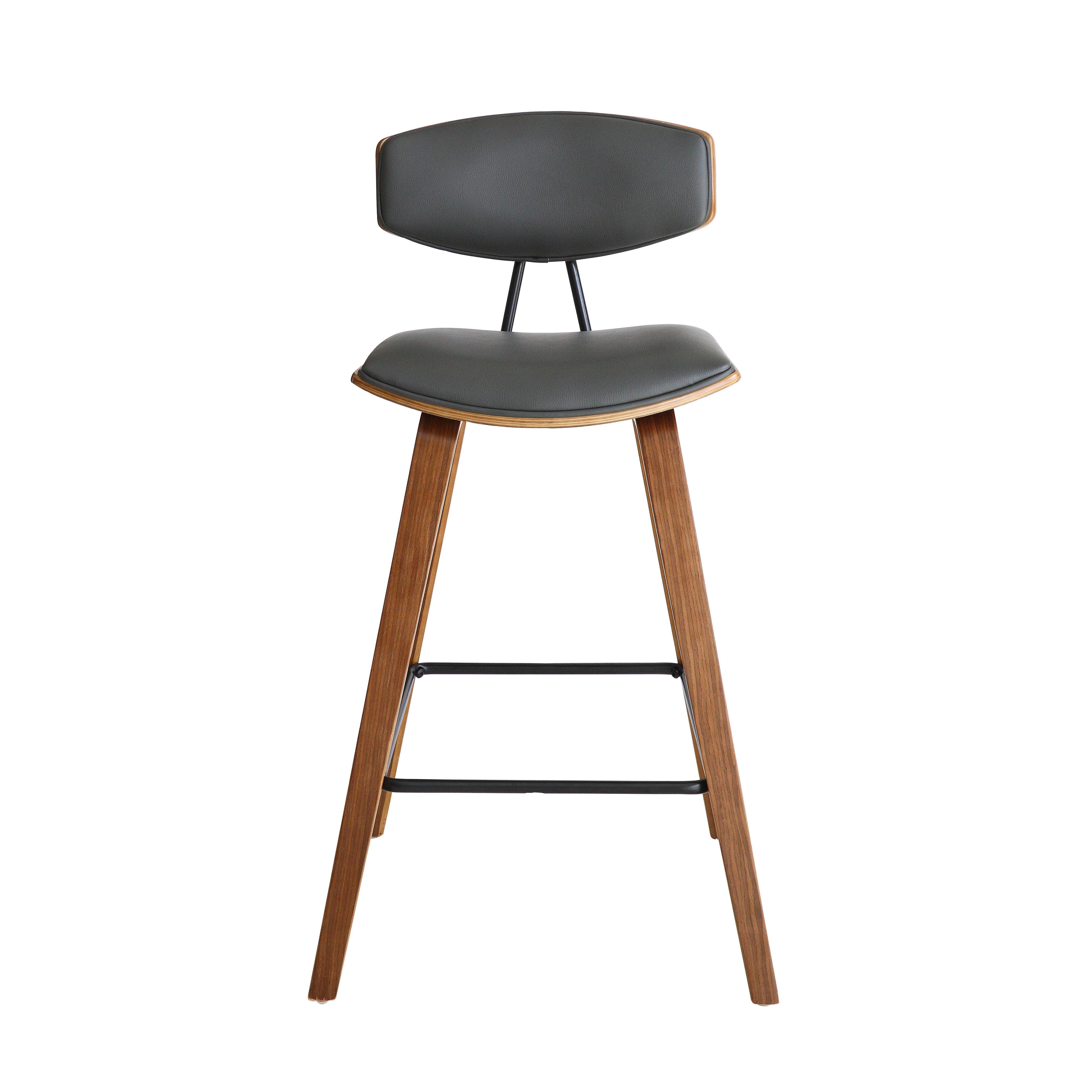 Fox Fox Barstool, Gray, large