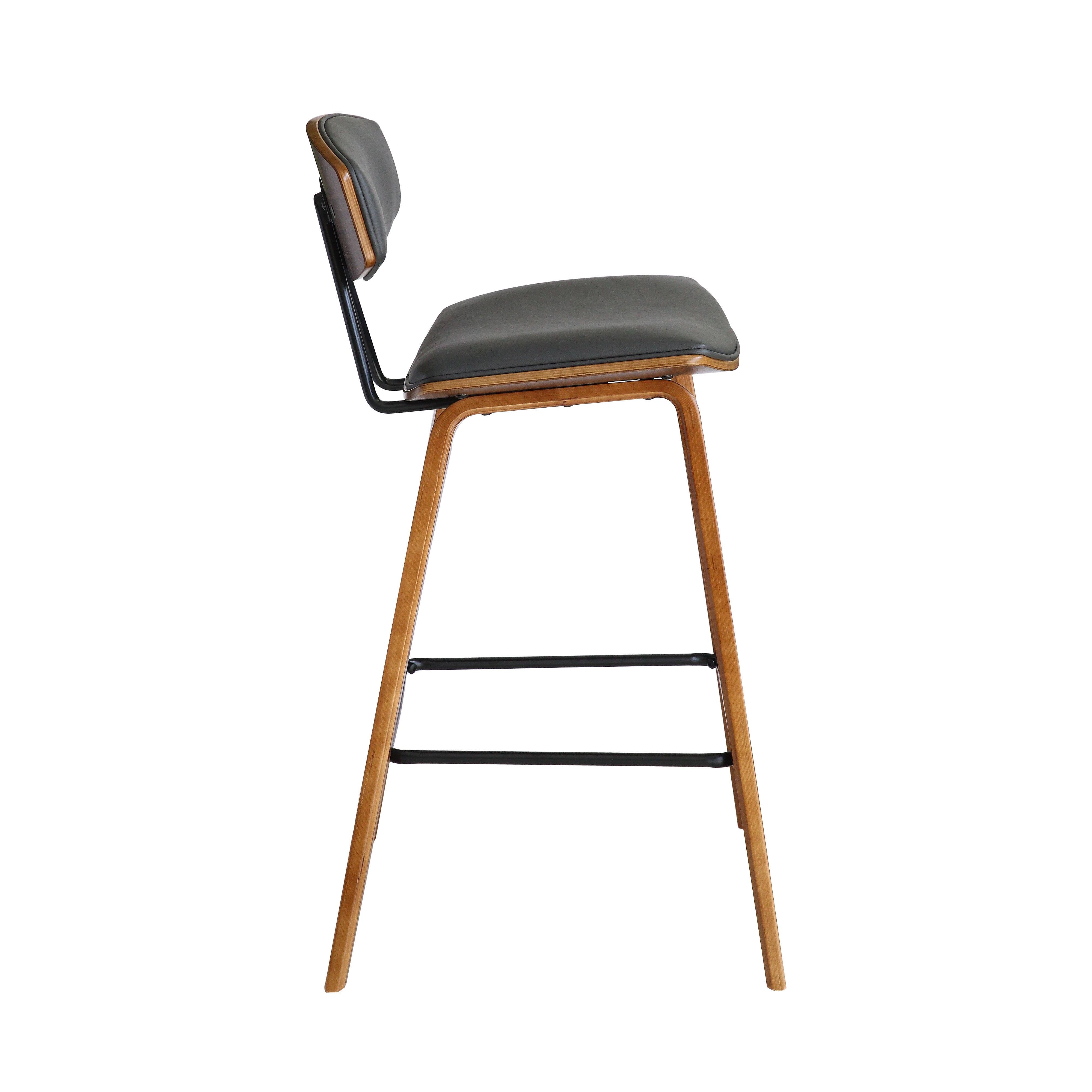 Fox Fox Barstool, Gray, large