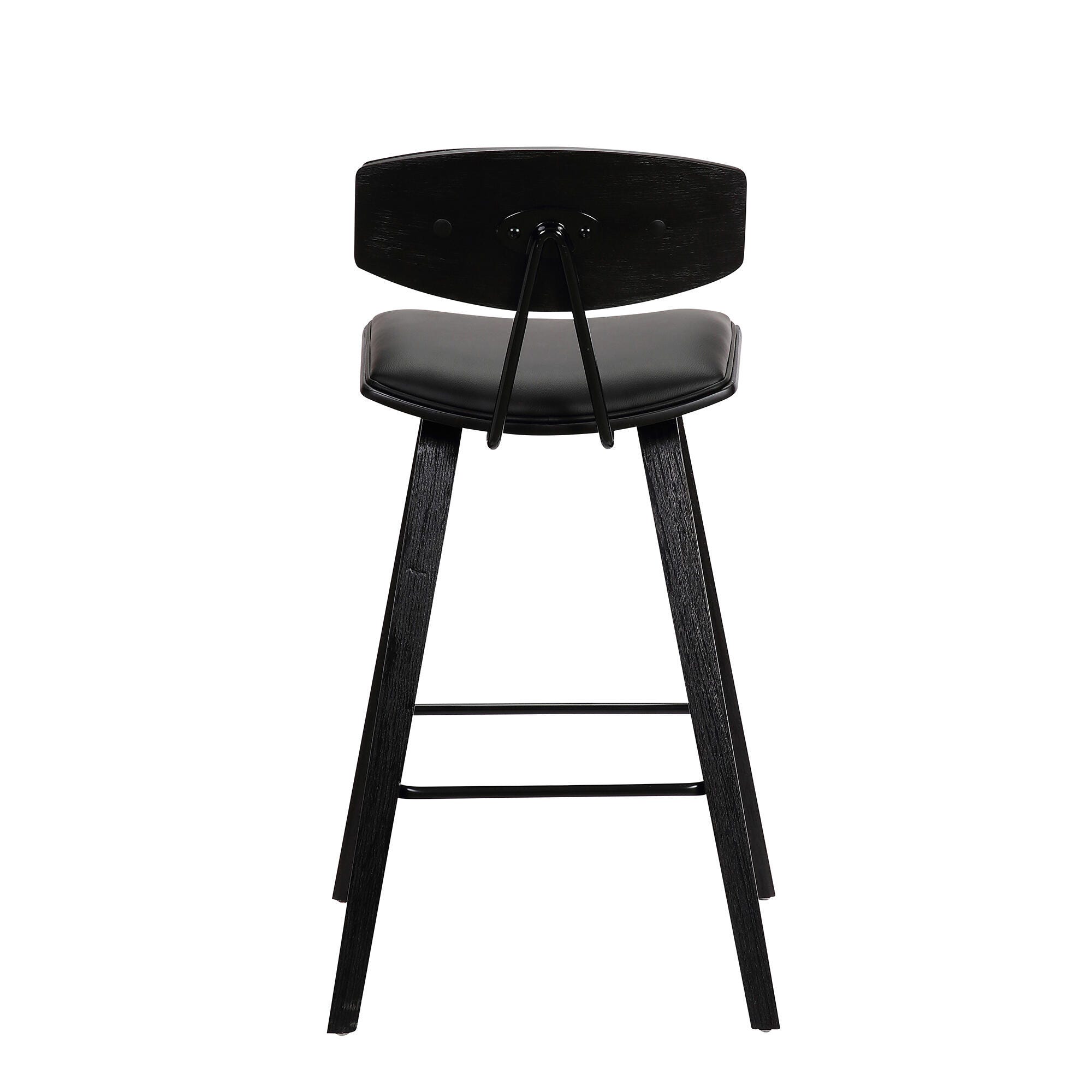 Fox Fox Barstool, Black, large