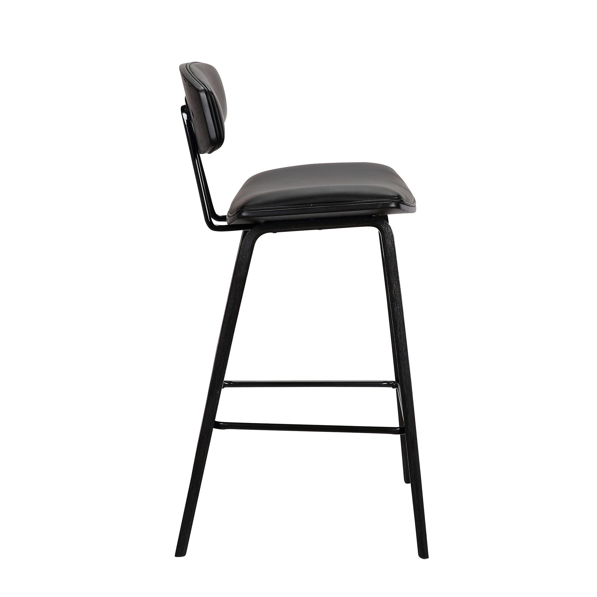 Fox Fox Barstool, Black, large