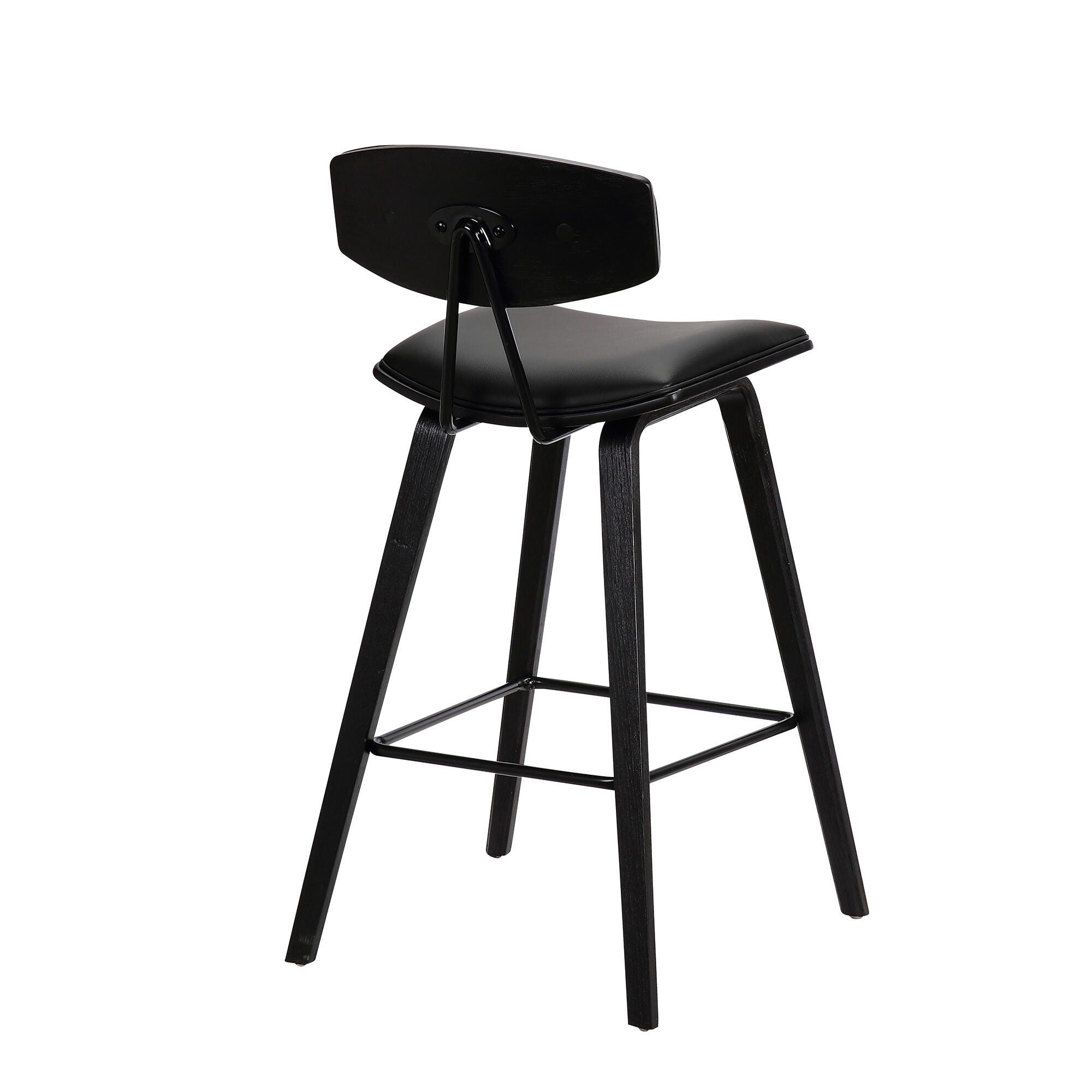 Fox Fox Barstool, Black, large
