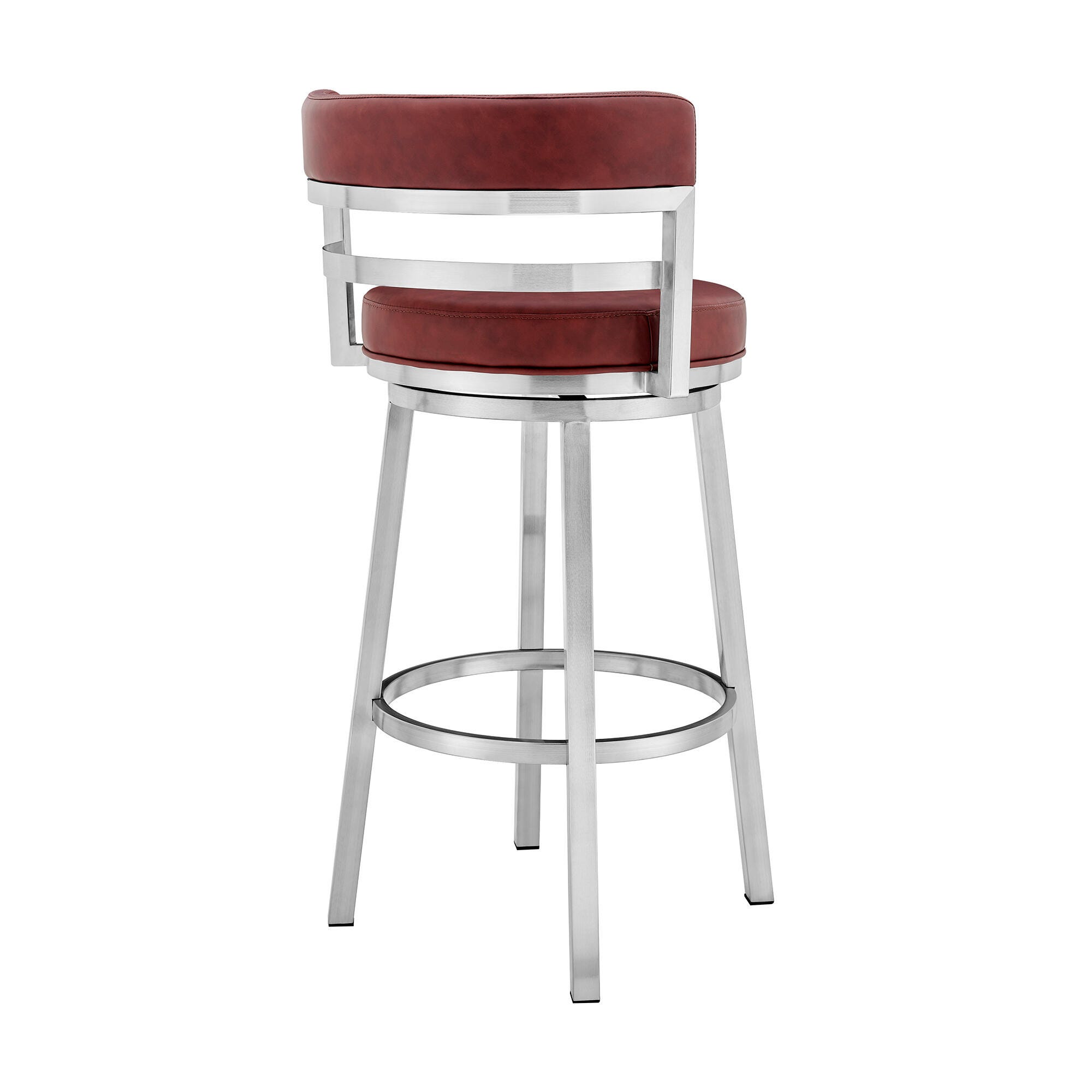 Madrid Madrid Barstool, Red, large