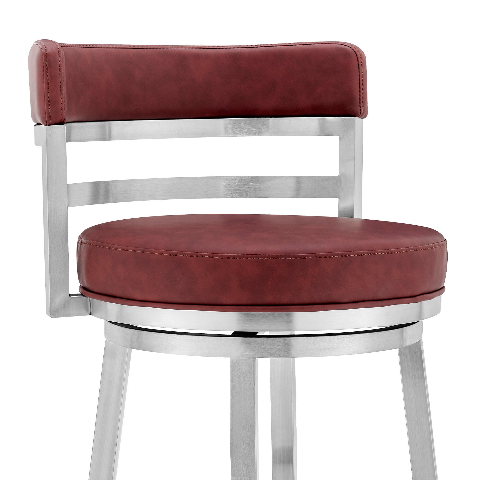 Madrid Madrid Barstool, Red, large