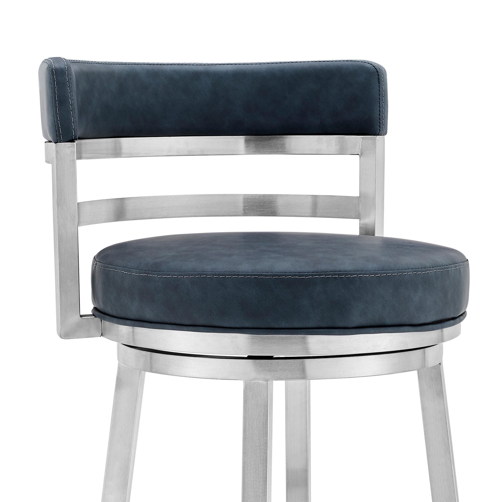 Madrid Madrid Barstool, Blue, large