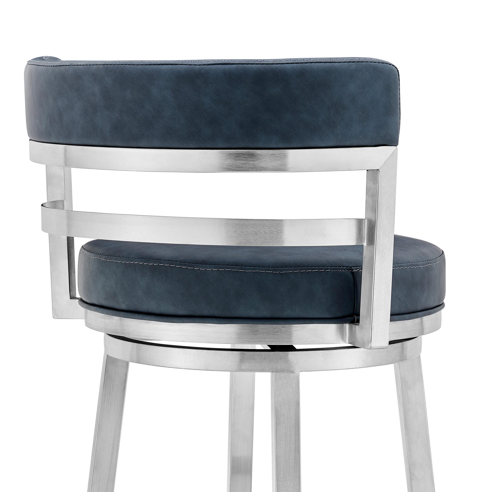 Madrid Madrid Barstool, Blue, large