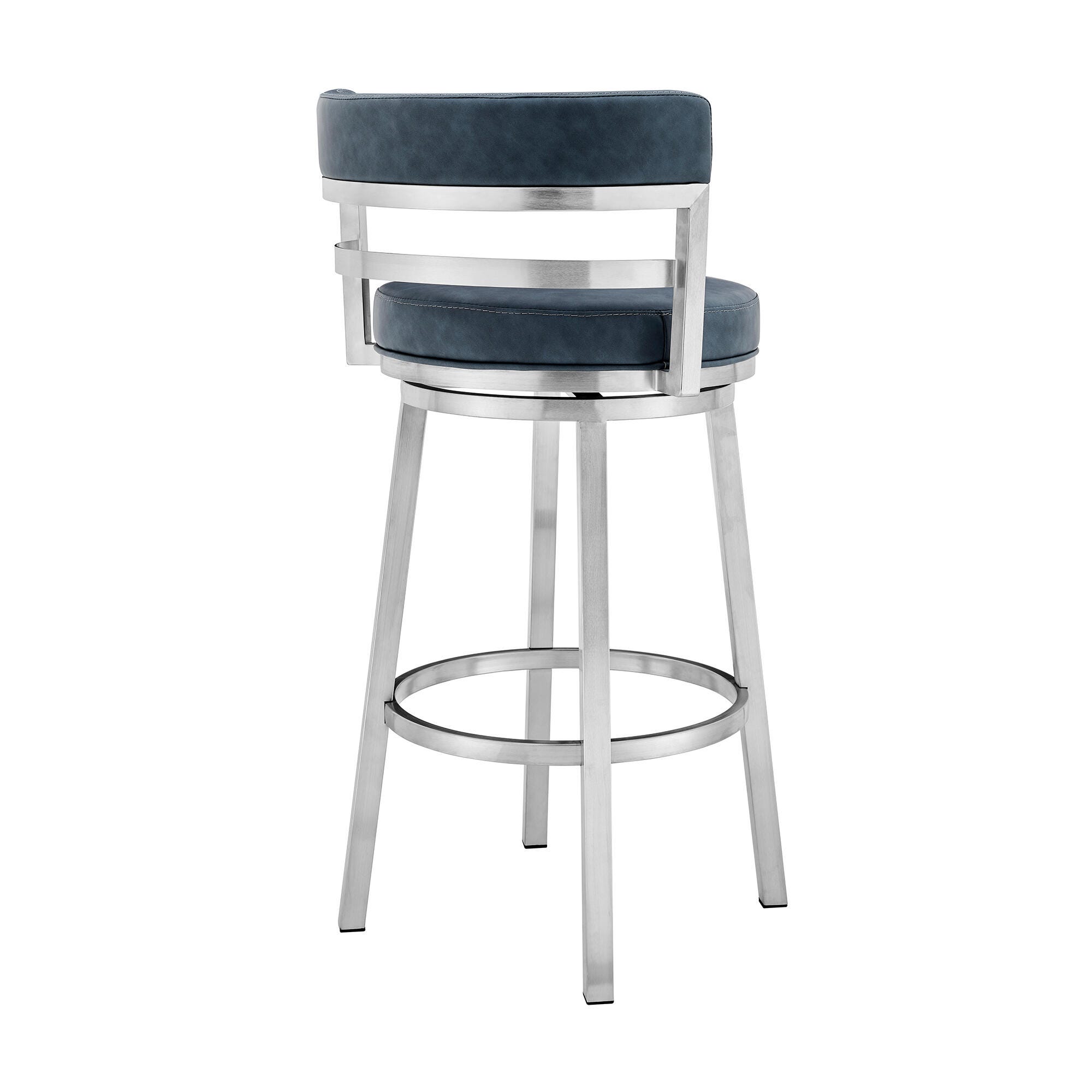 Madrid Madrid Barstool, Blue, large