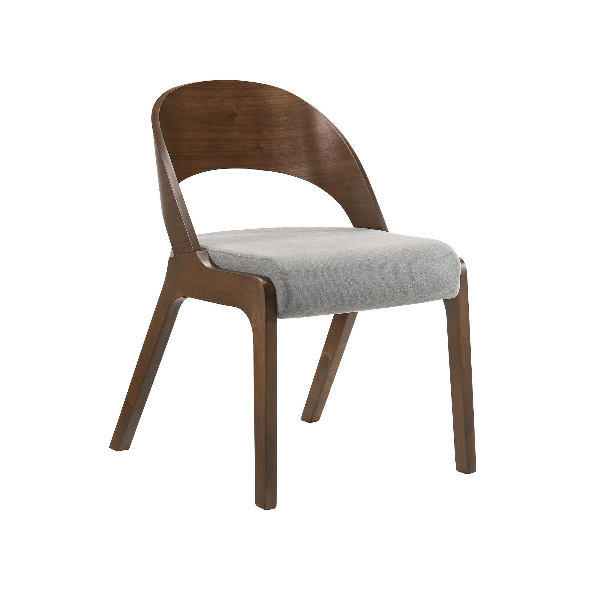 Polly Polly Dining Chair Set of 2, Gray, large