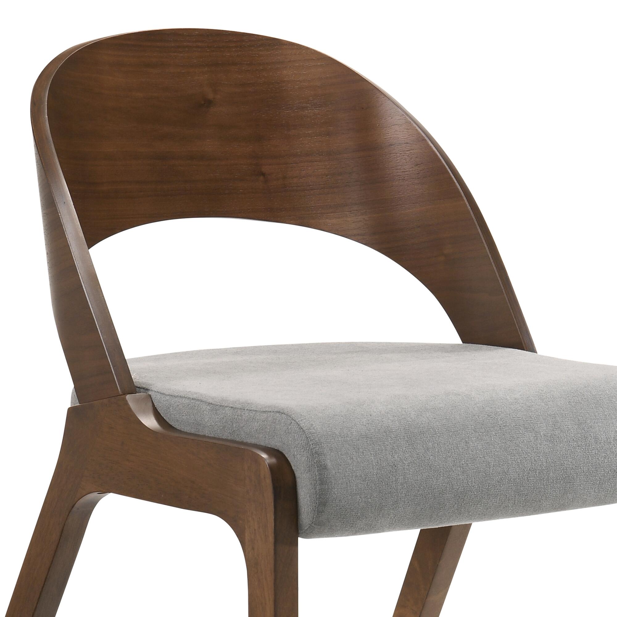 Polly Polly Dining Chair Set of 2, Gray, large