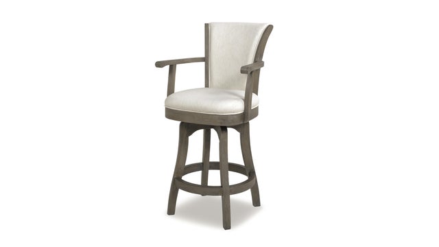 Jennifer Taylor Home Williams Counter Height Bar Stool, Natural White