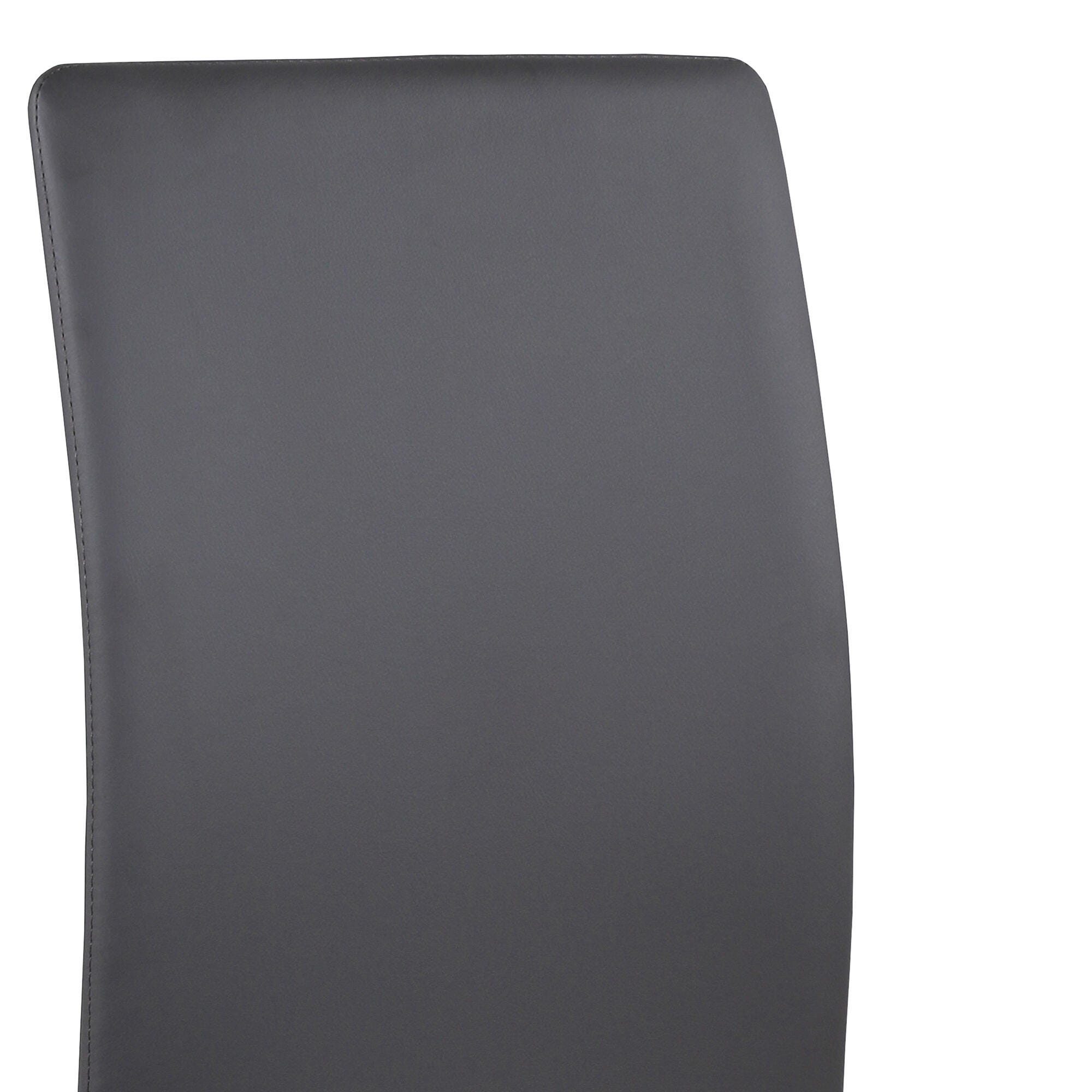 Amanda Amanda Dining Chair Set of 2, Gray, large