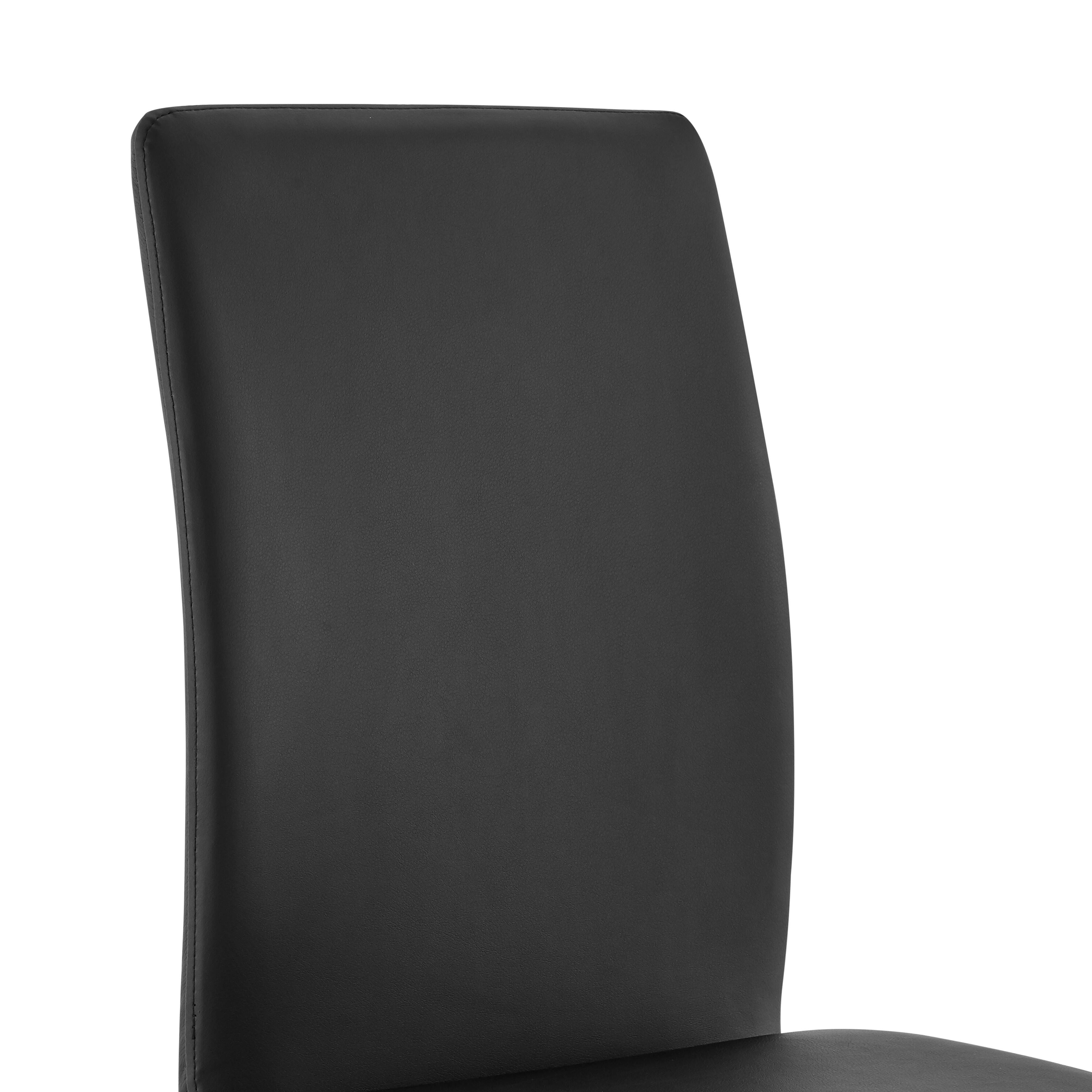 Amanda Amanda Dining Chair Set of 2, Black, large
