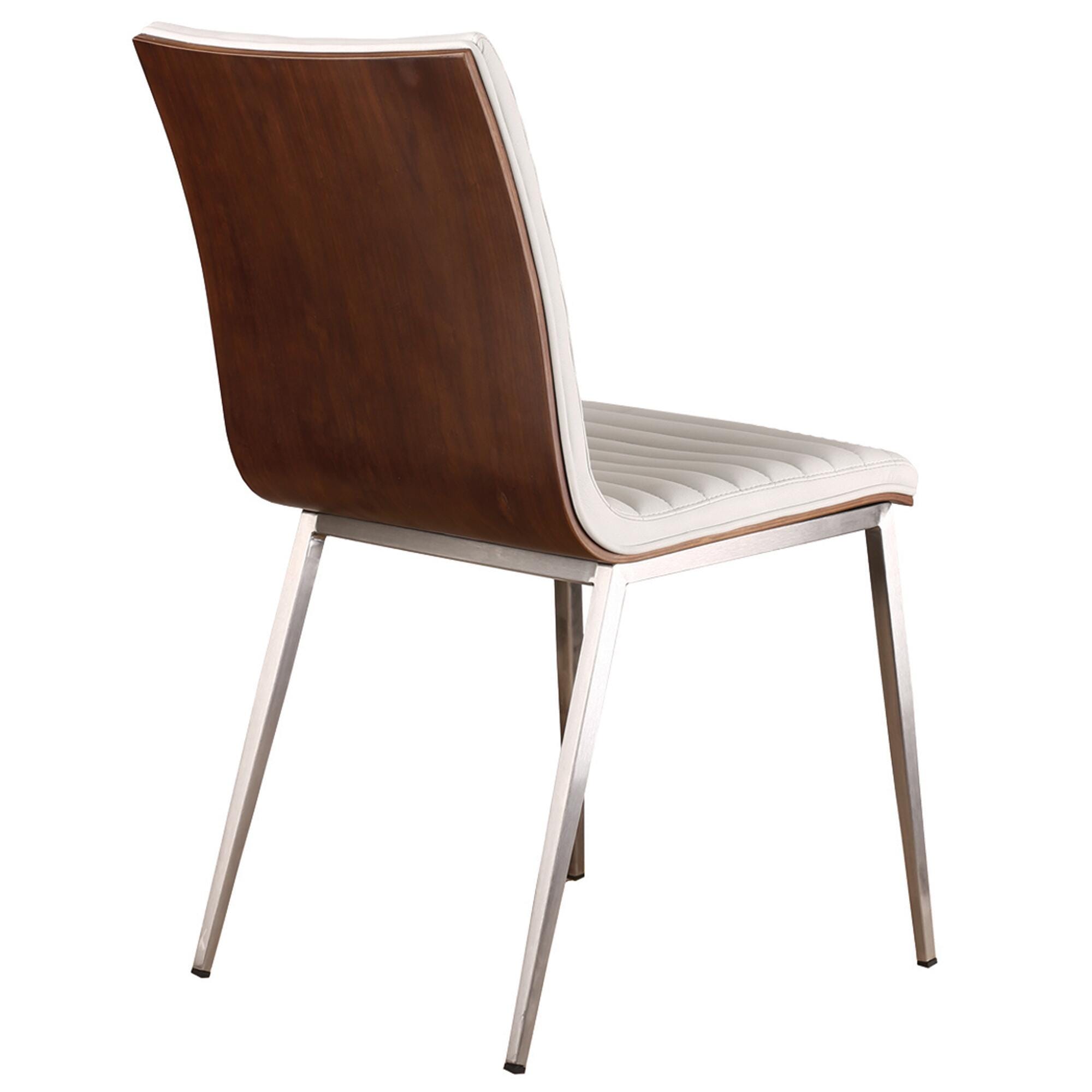 Café Café Dining Chair Set of 2, White, large