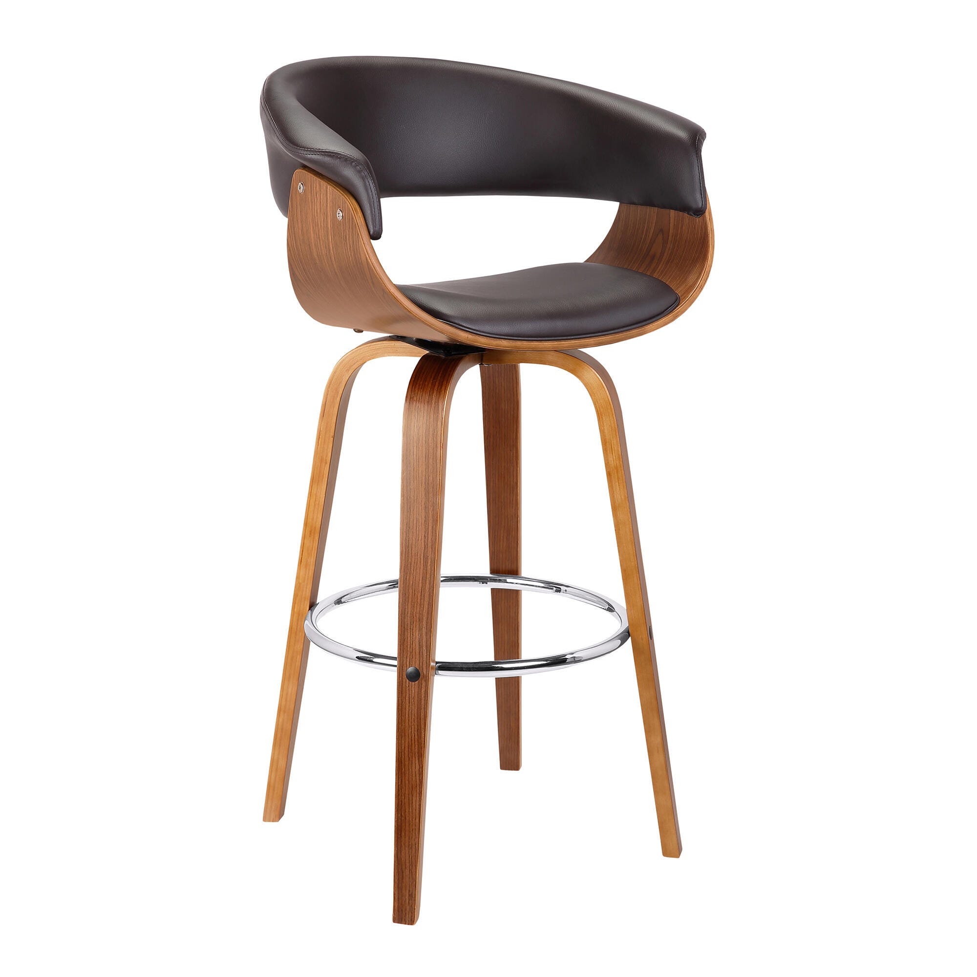 Julyssa Julyssa Barstool, Brown, large