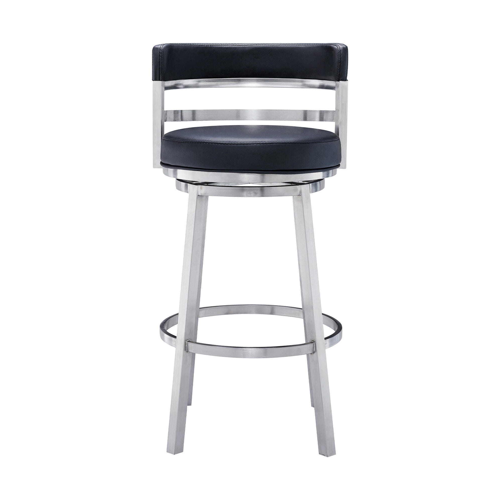 Madrid Armen Living Madrid Barstool, Black, large