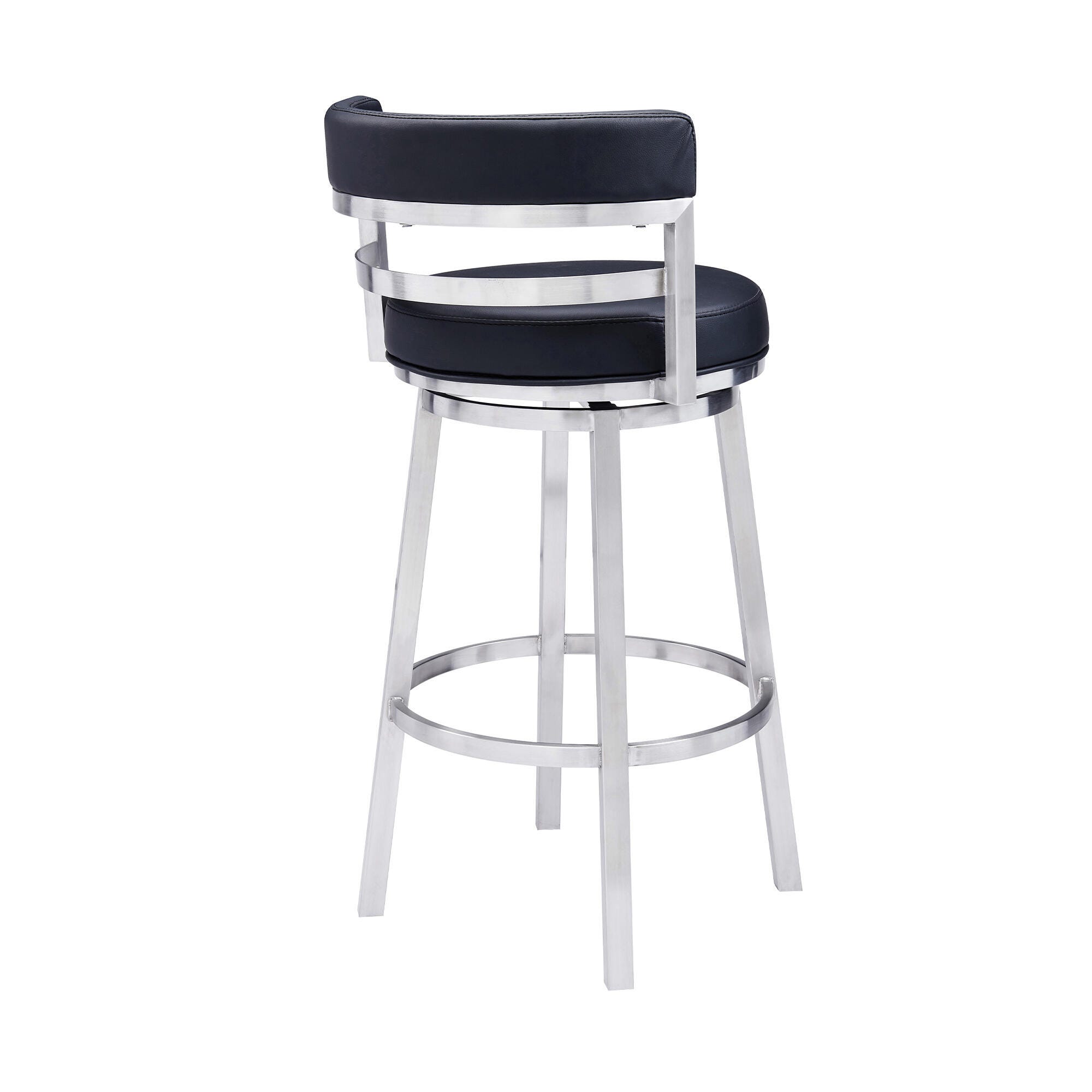 Madrid Armen Living Madrid Barstool, Black, large