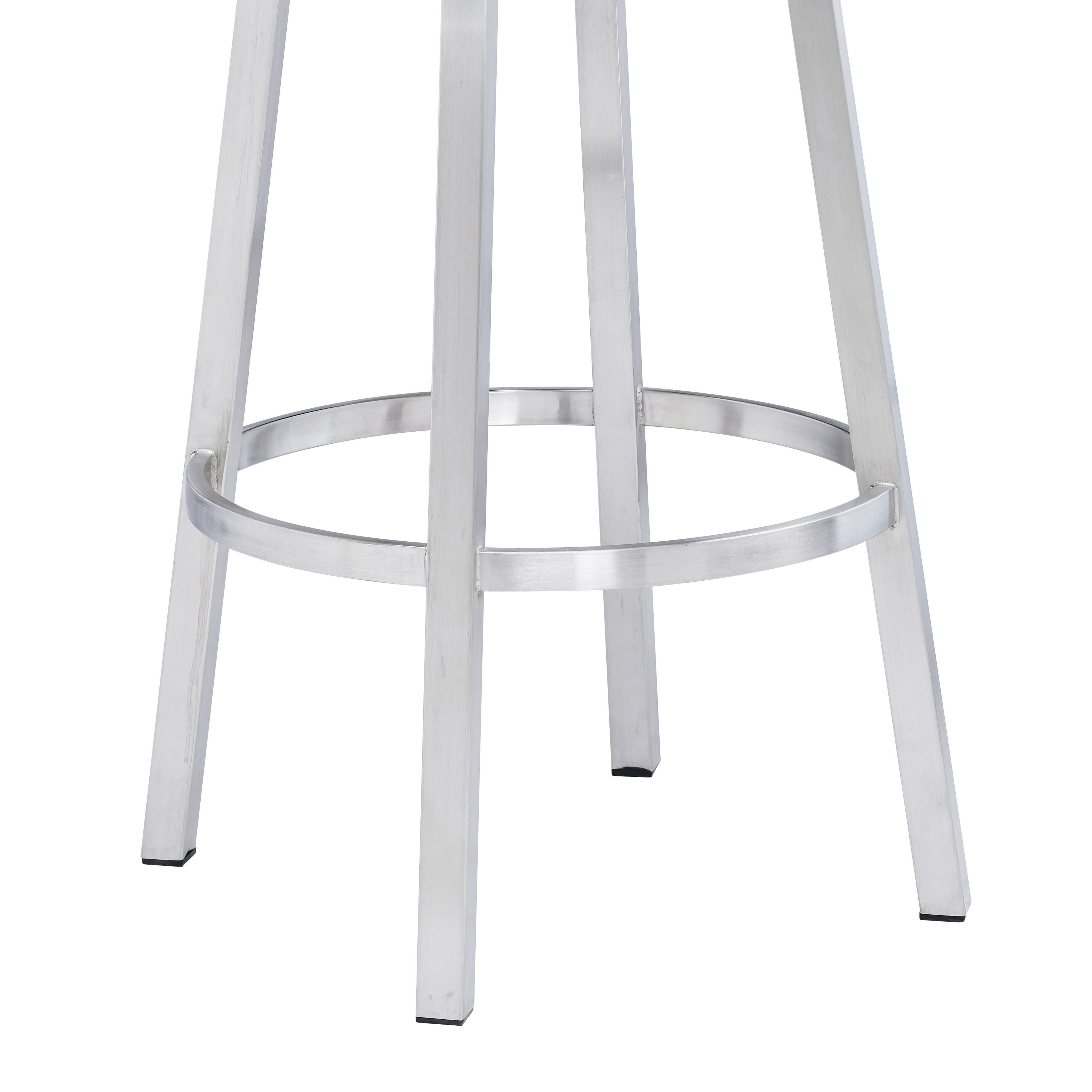Madrid Armen Living Madrid Barstool, White, large
