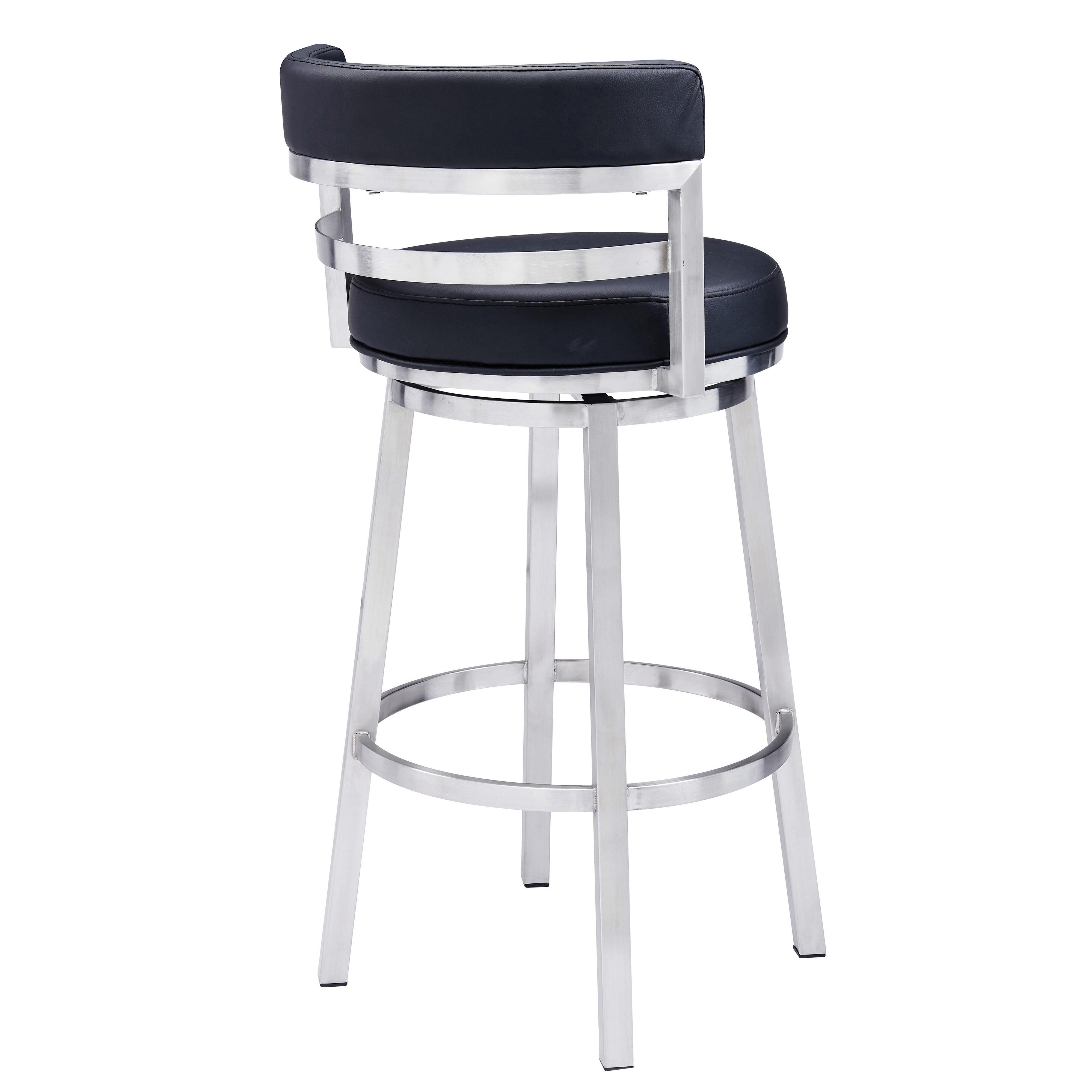 Madrid Armen Living Madrid Barstool, Black, large