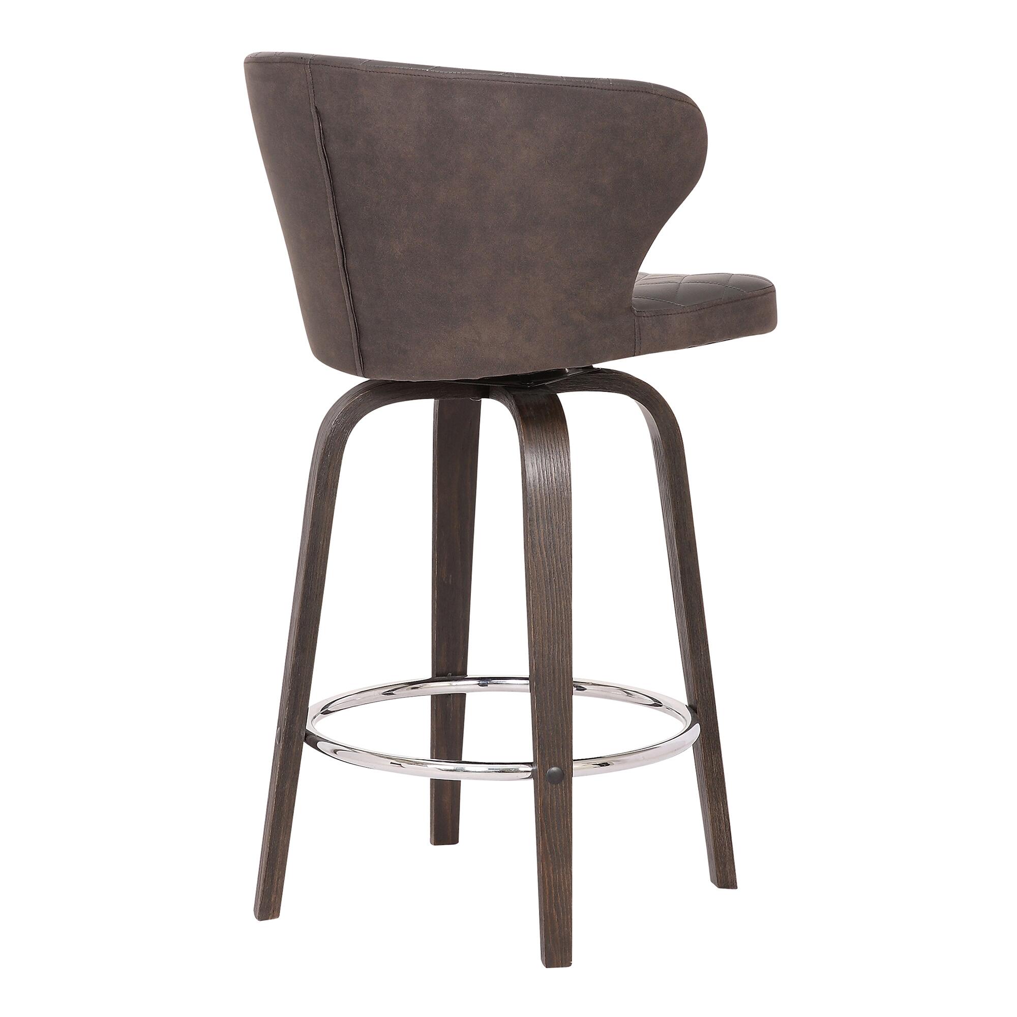 Mynette Mynette Barstool, Brown, large